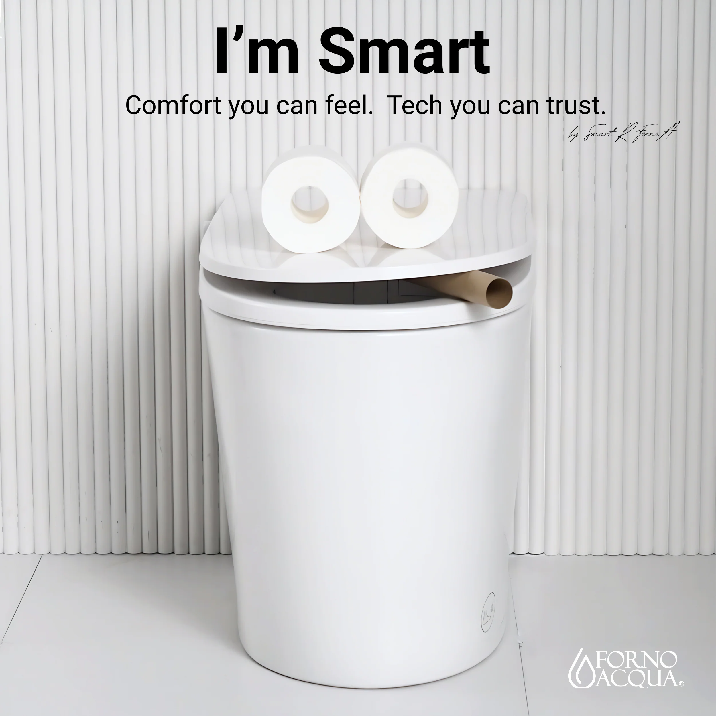 FORNO ACQUA Luxurious Super Smart Toilet. Includes Bidet, Heated Seat, Auto Flush, Auto Lid, Powerful Flush, Ideal for master bathrooms. - Image 14