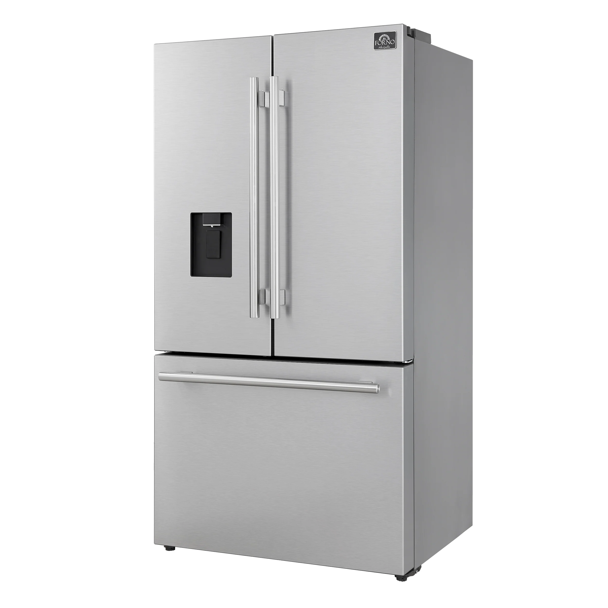 Forno Aosta 36-Inch French Door Refrigerator, Stainless Steel, 22.4 cu.ft, External Water Dispenser, Automatic Ice Maker, ENERGY STAR Certified - Image 11