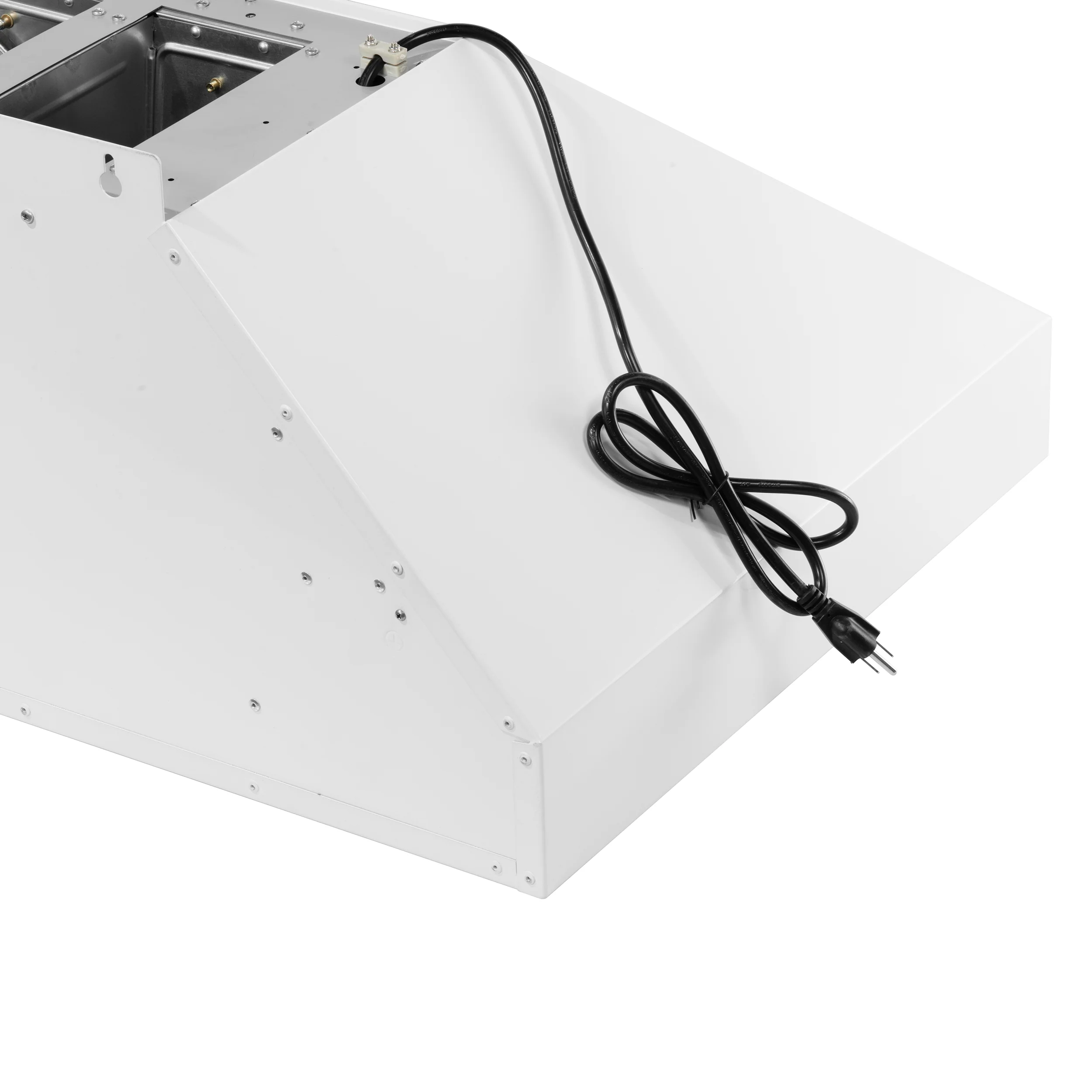 Forno Aria 36 Inch Wall-Mounted Range Hood in White - Image 10