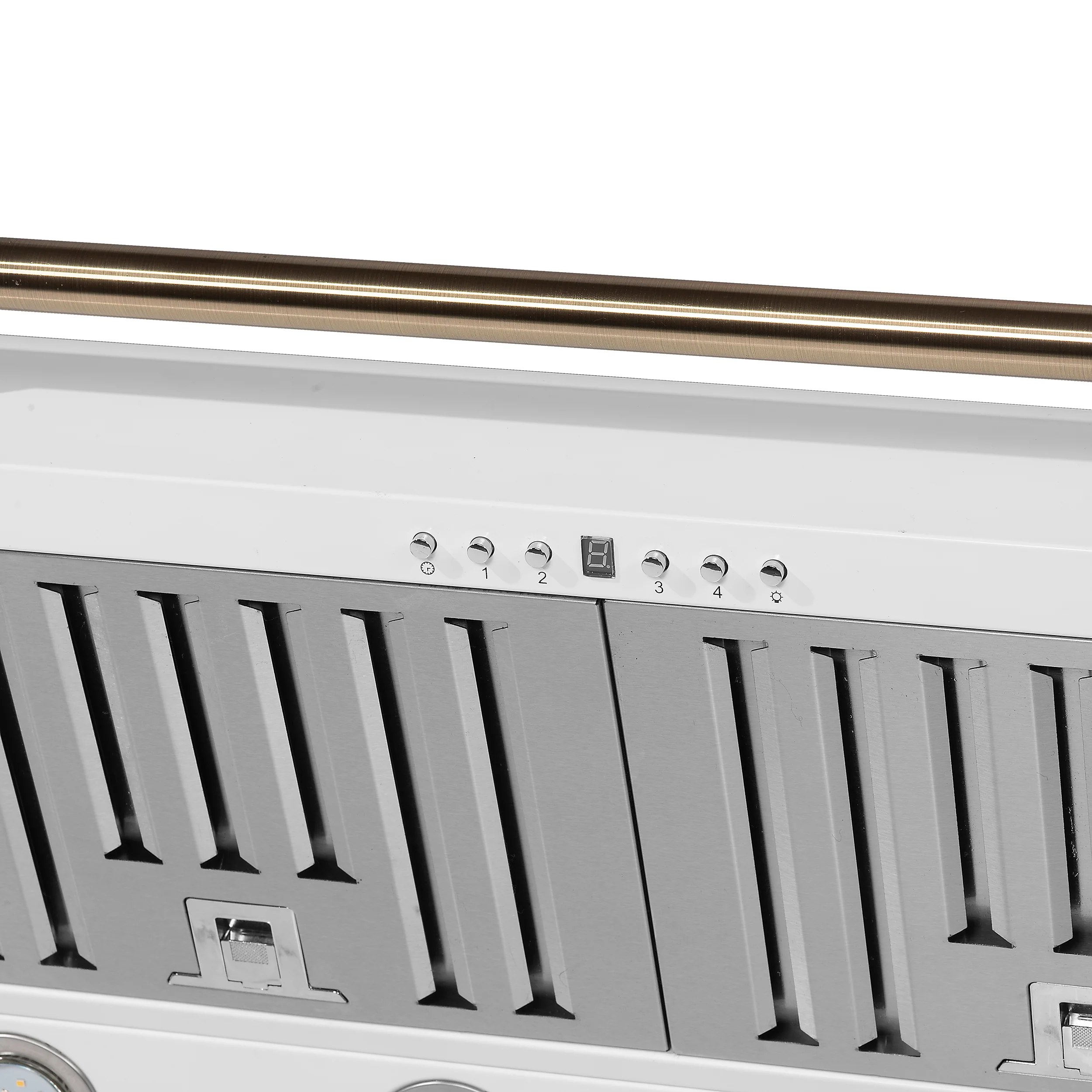Forno Aria 36 Inch Wall-Mounted Range Hood in White - Image 6