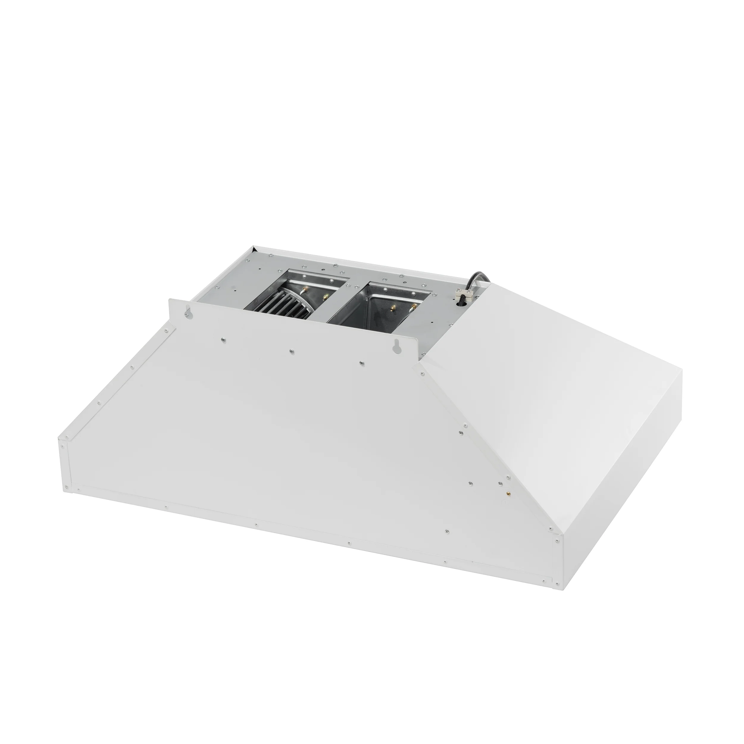 Forno Aria 36 Inch Wall-Mounted Range Hood in White - Image 7