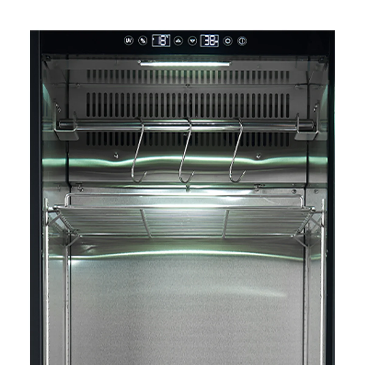 Forno Asciutto 24-Inch Dry Aging Cabinet, Stainless Steel 304, 14.66 cu.ft, UV Sterilization - Image 5