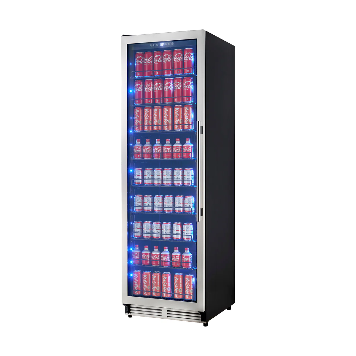 Forno Cesinali 24-Inch Built-In Beverage Cooler, 15.8 cu.ft, Stainless Steel, Dual Temperature Zones, LED Interior Lighting, Adjustable Shelves - Image 4