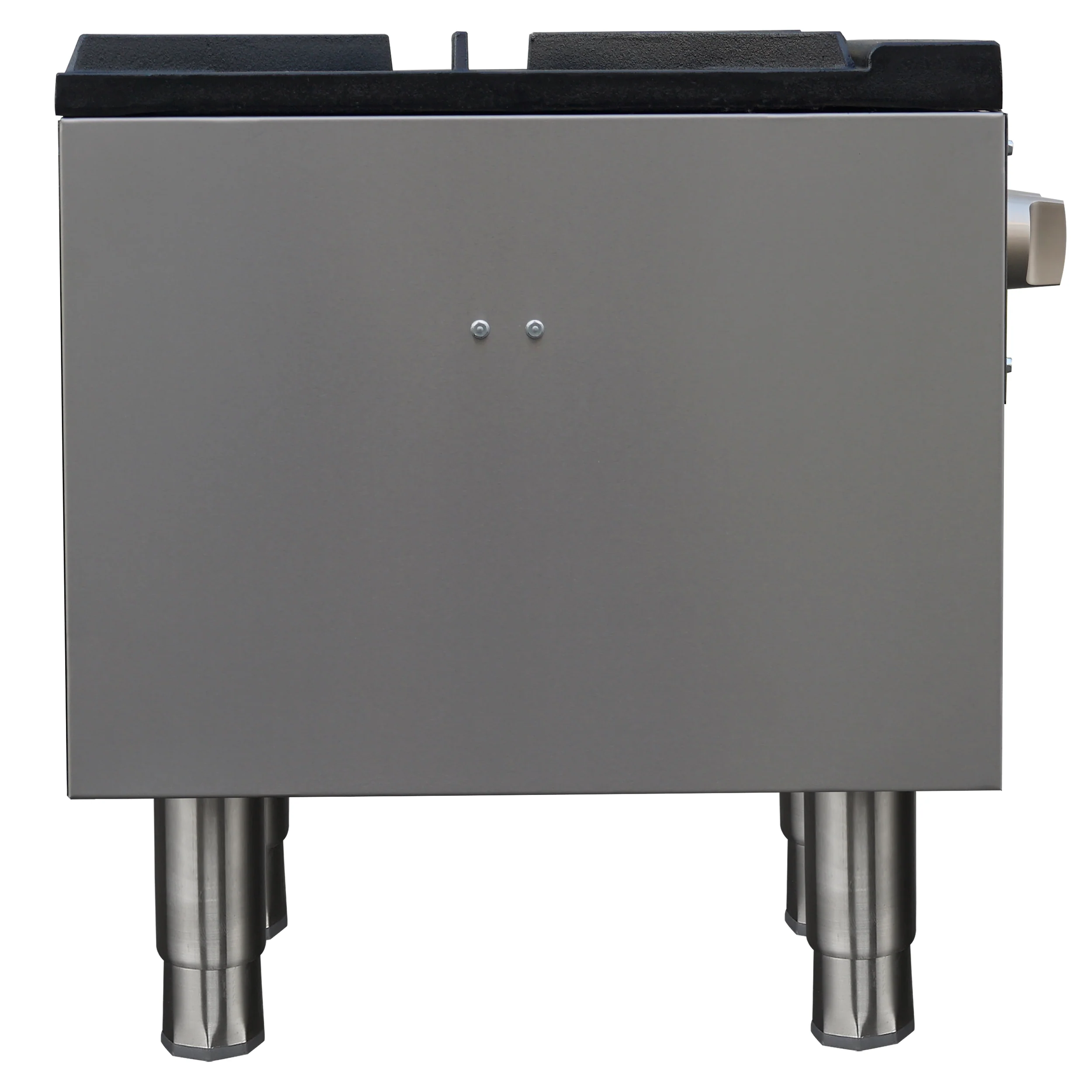 Forno Commerciale gas stock pot range, 1 powerful 3-ring burner, 80,000?BTU, durable stainless steel, heavy-duty cast iron grate - Image 5