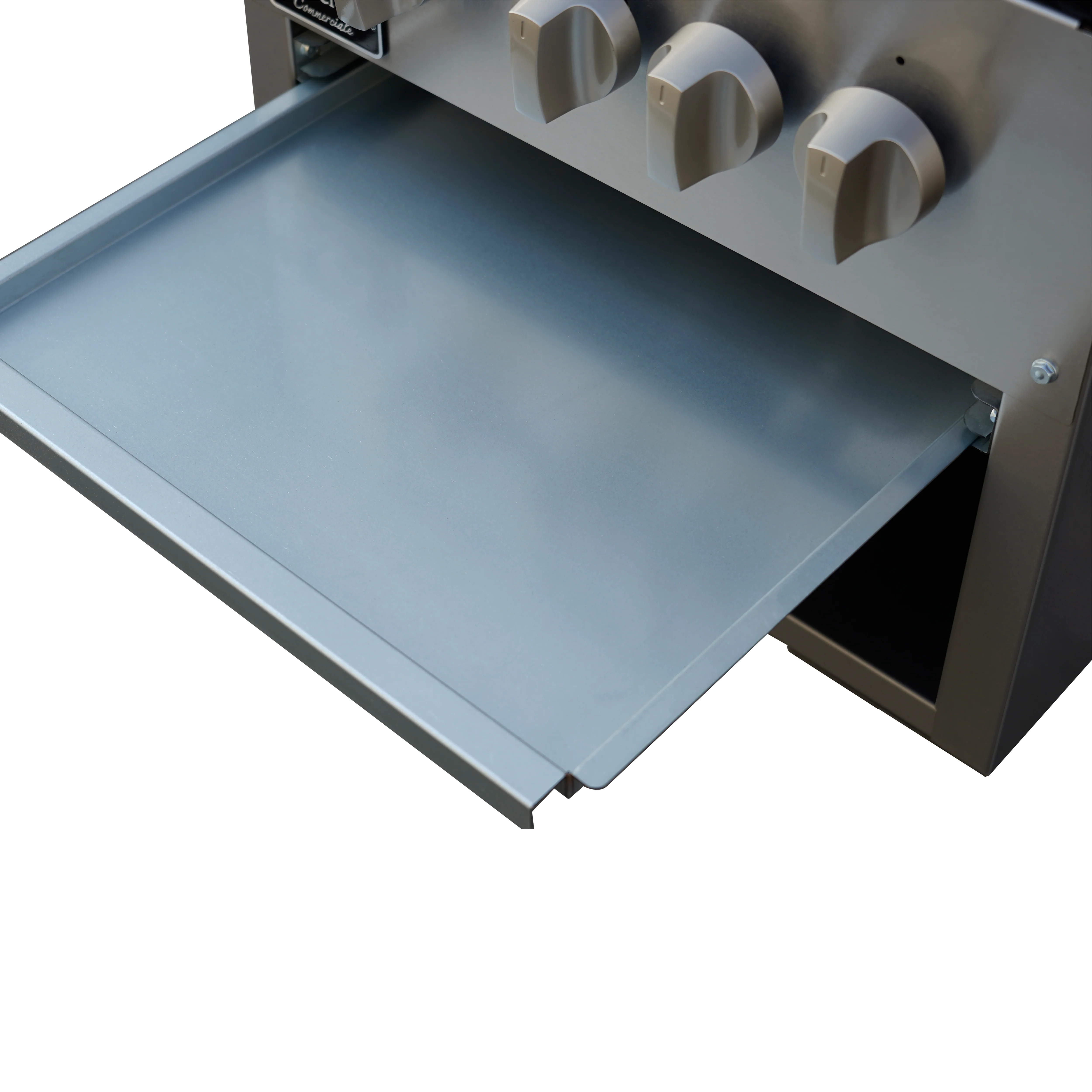 Forno Commerciale gas stock pot range, 2 powerful 3-ring burners, 160,000?BTU, durable stainless steel, heavy-duty cast iron grates - Image 8