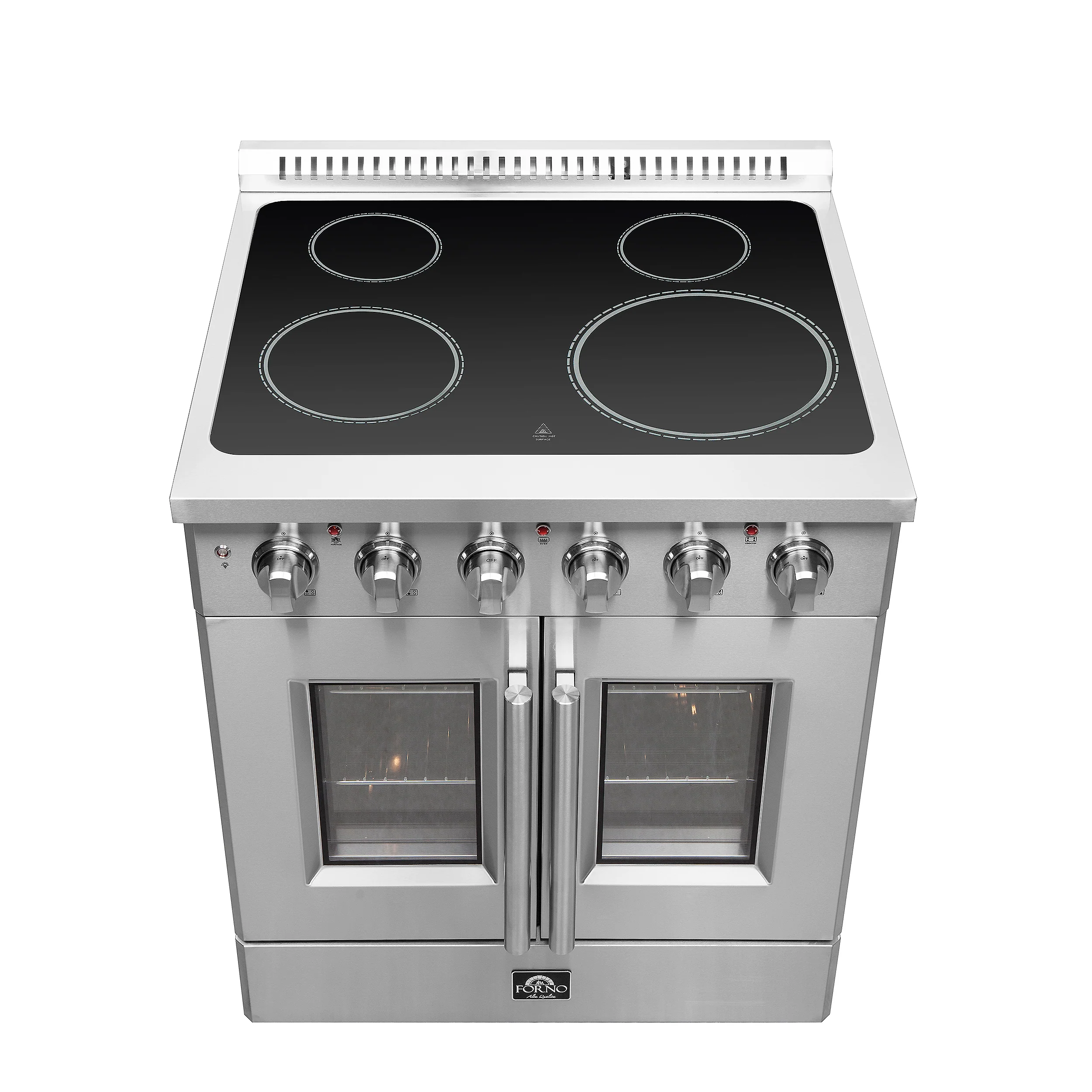 Forno Galiano 30-Inch Freestanding French Door Electric Range, True Convection, Energy Efficient - Image 12