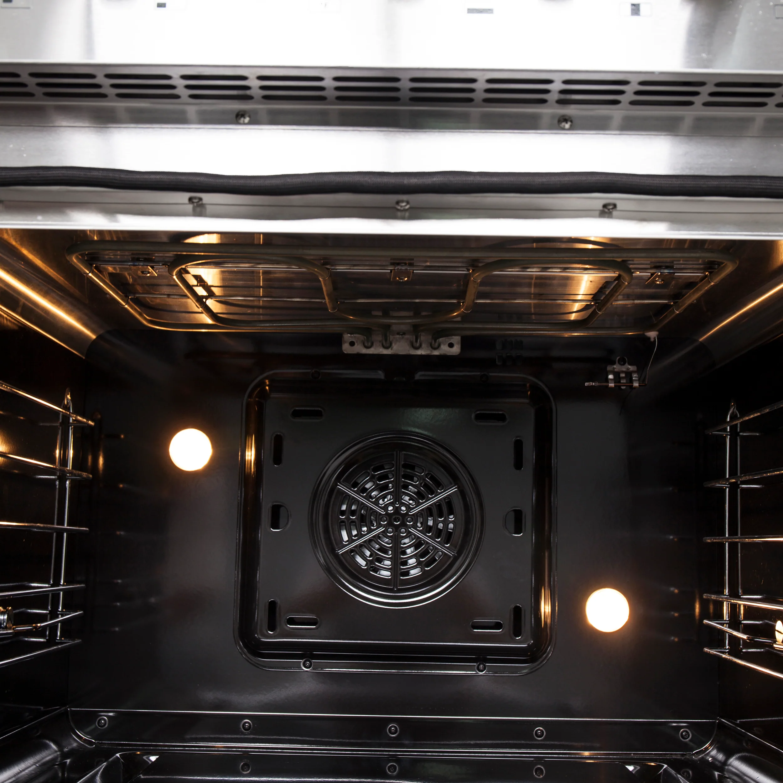 Forno Galiano 30-inch French Door Dual Fuel Range All Stainless Steel, 5 Sealed Burners 68,000 BTU, 4.32 cu.ft. True Convection Oven - Image 14