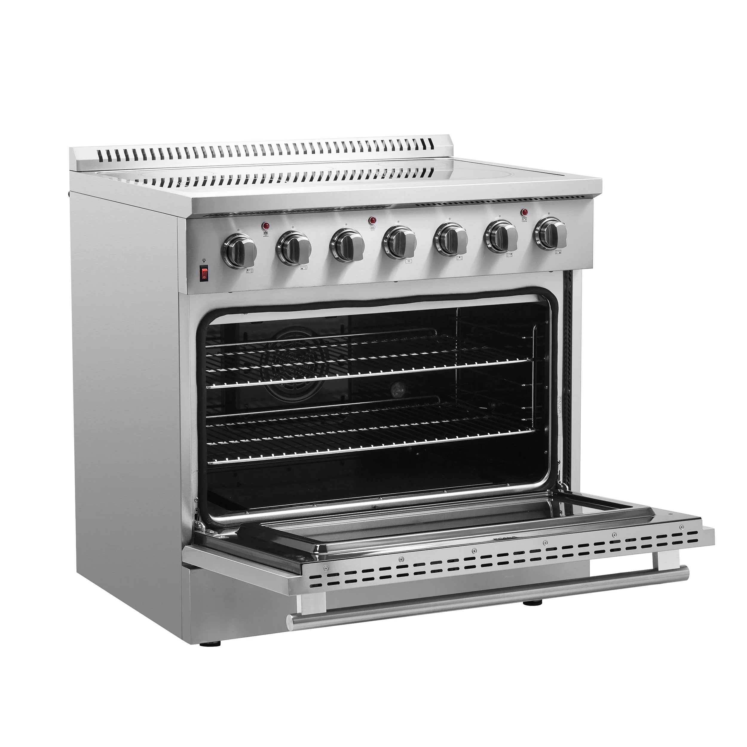 Forno Galiano 36-Inch Freestanding Electric Range, True Convection, Energy Efficient - Image 6