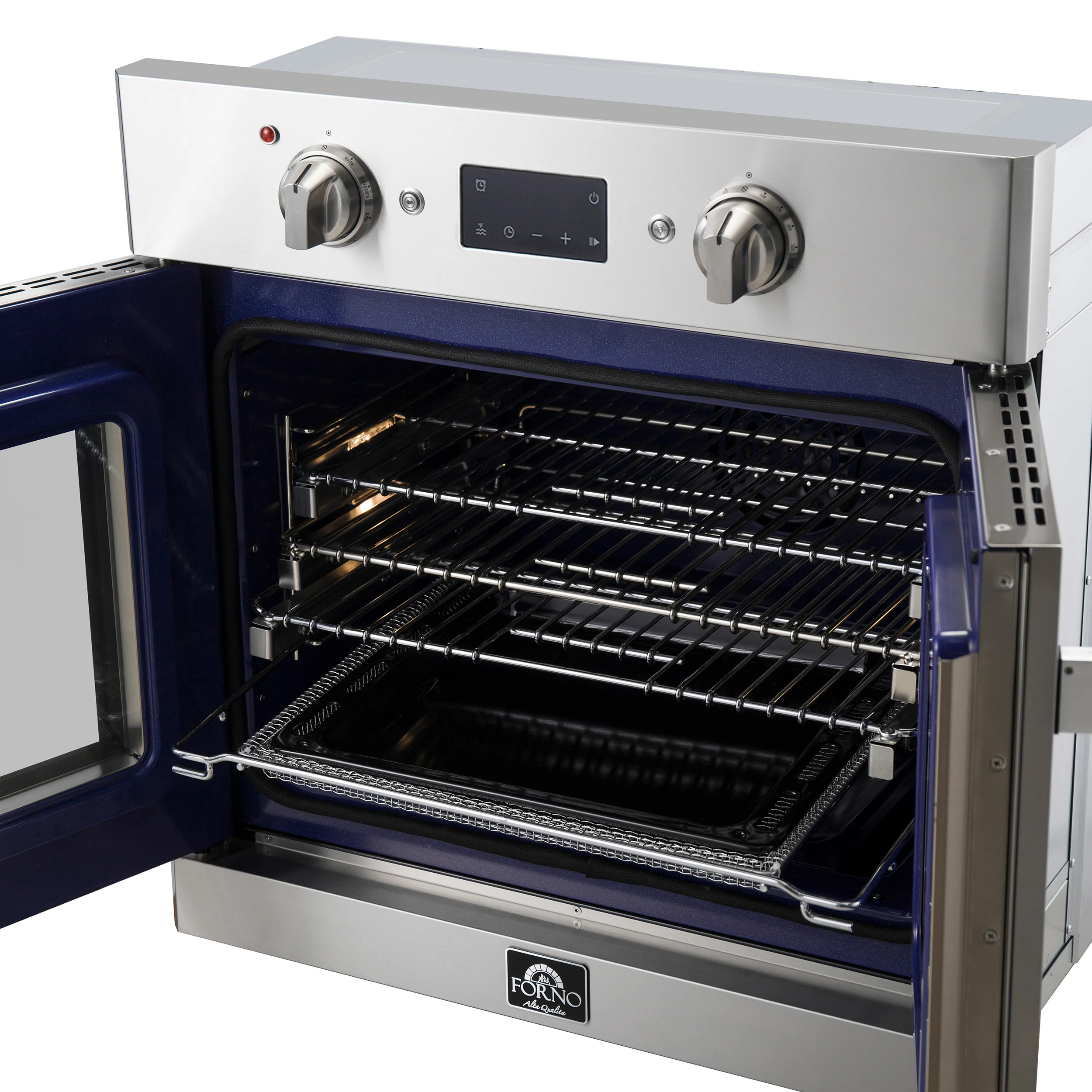 Forno Gallico 30-Inch Electric French Door Wall Oven, Stainless Steel, True Convection, Air Fry, Self-Cleaning - Image 11