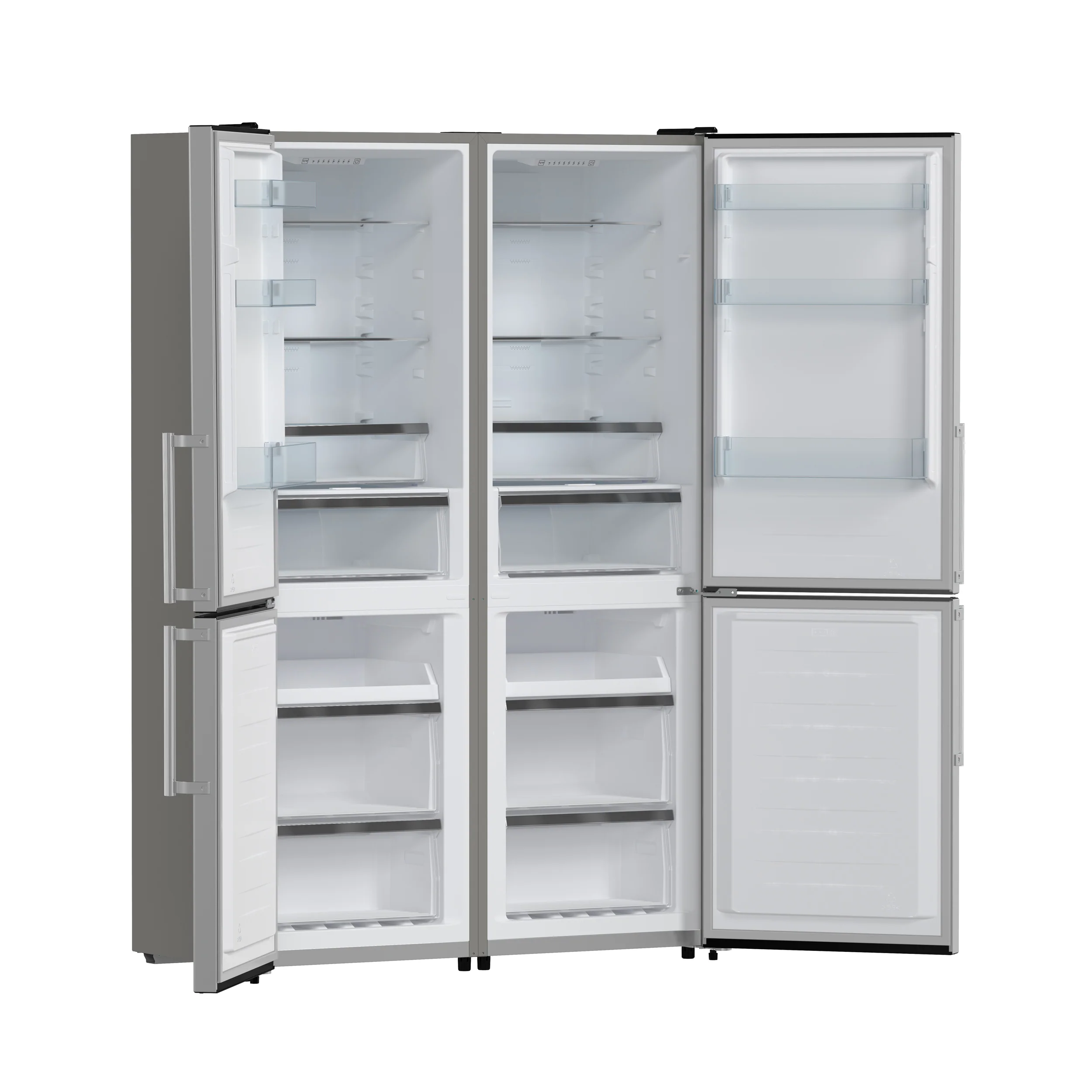 Forno Guardia 46.8-Inch Double Bottom Freezer Refrigerators, Total Capacity 21.6 cu.ft, ENERGY STAR Certified - Image 5