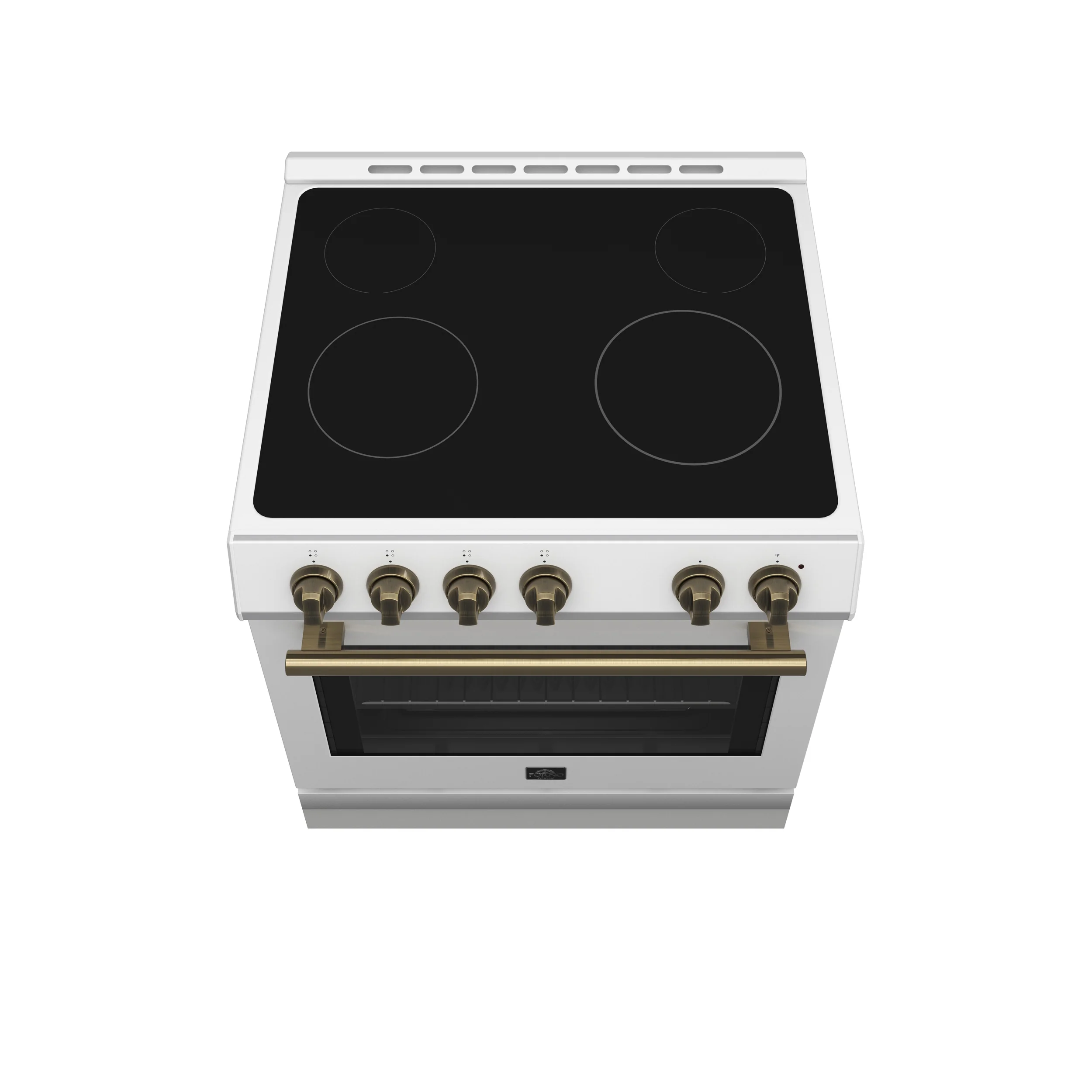 Forno Leonardo Espresso 30-Inch White Electric Range, True Convection, Energy Efficient - Image 4