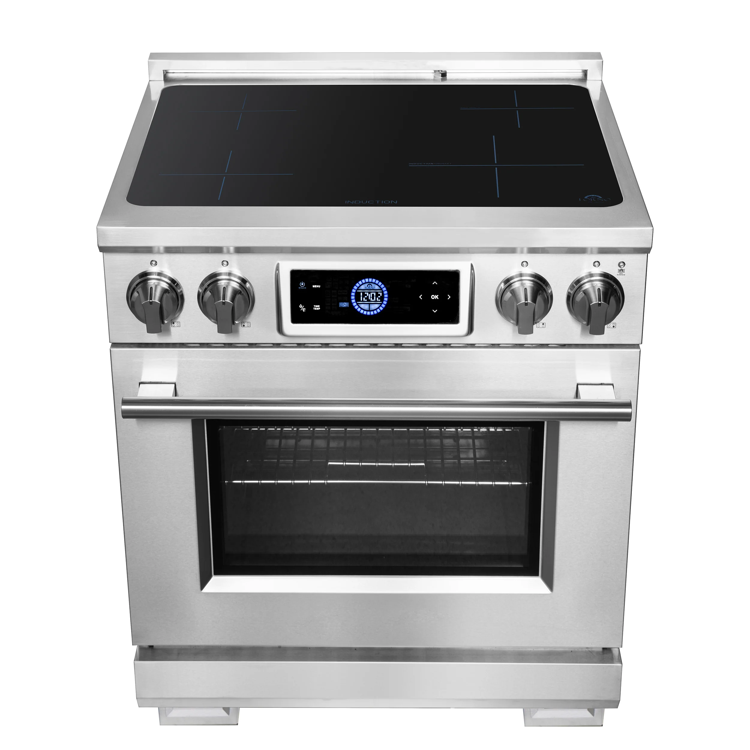Forno Maximus 30 Inch Induction Range with Air Fryer - Image 2