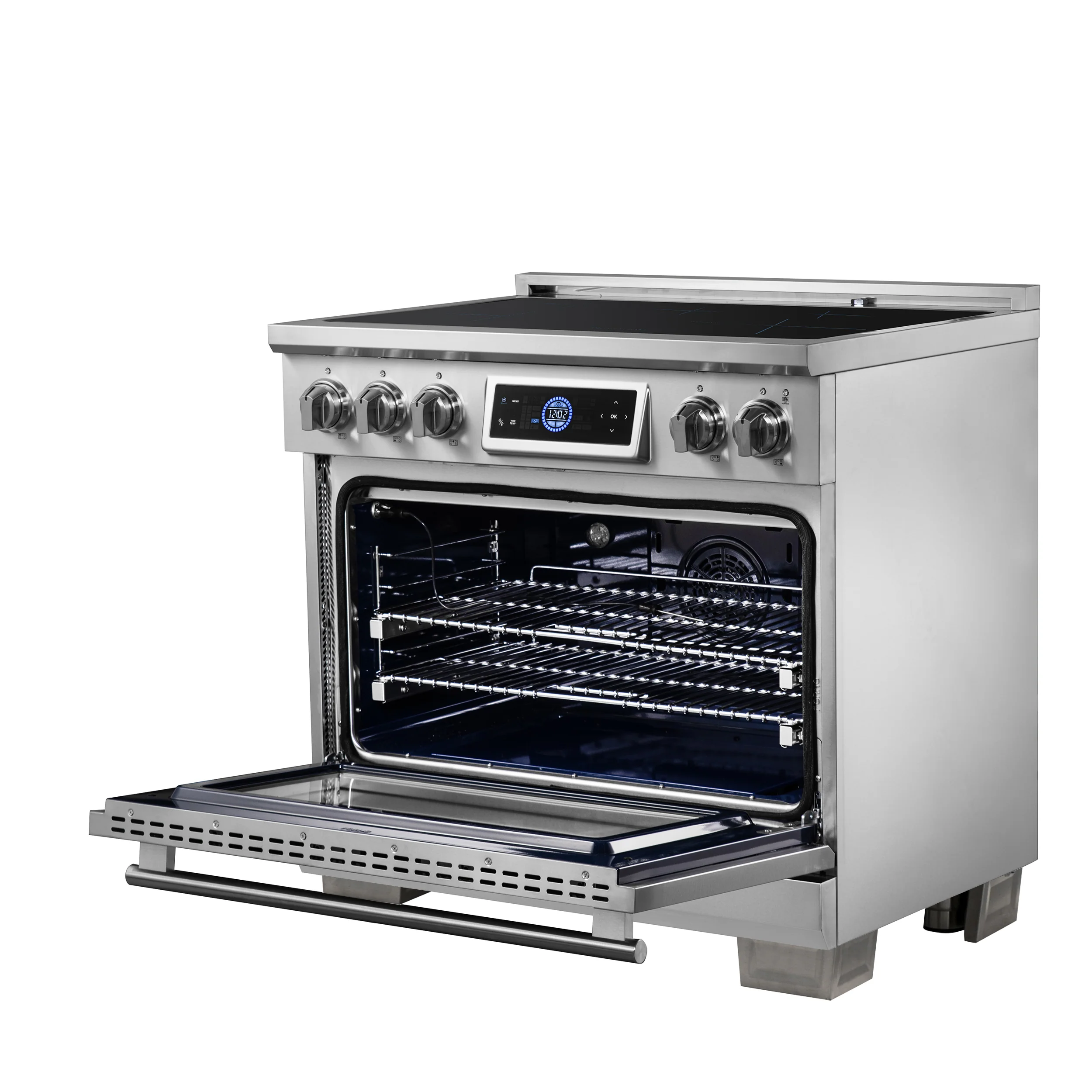 Forno Maximus 36 Inch Induction Range with Air Fryer - Image 15