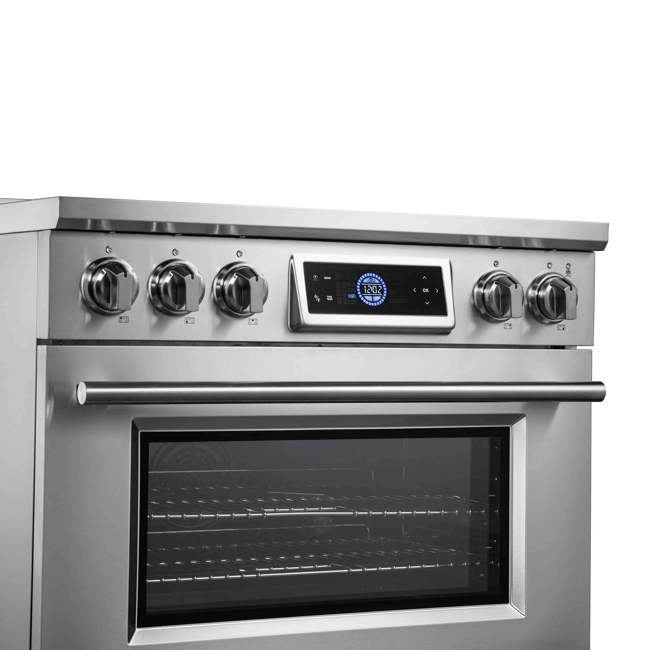 Forno Maximus 36 Inch Induction Range with Air Fryer - Image 4
