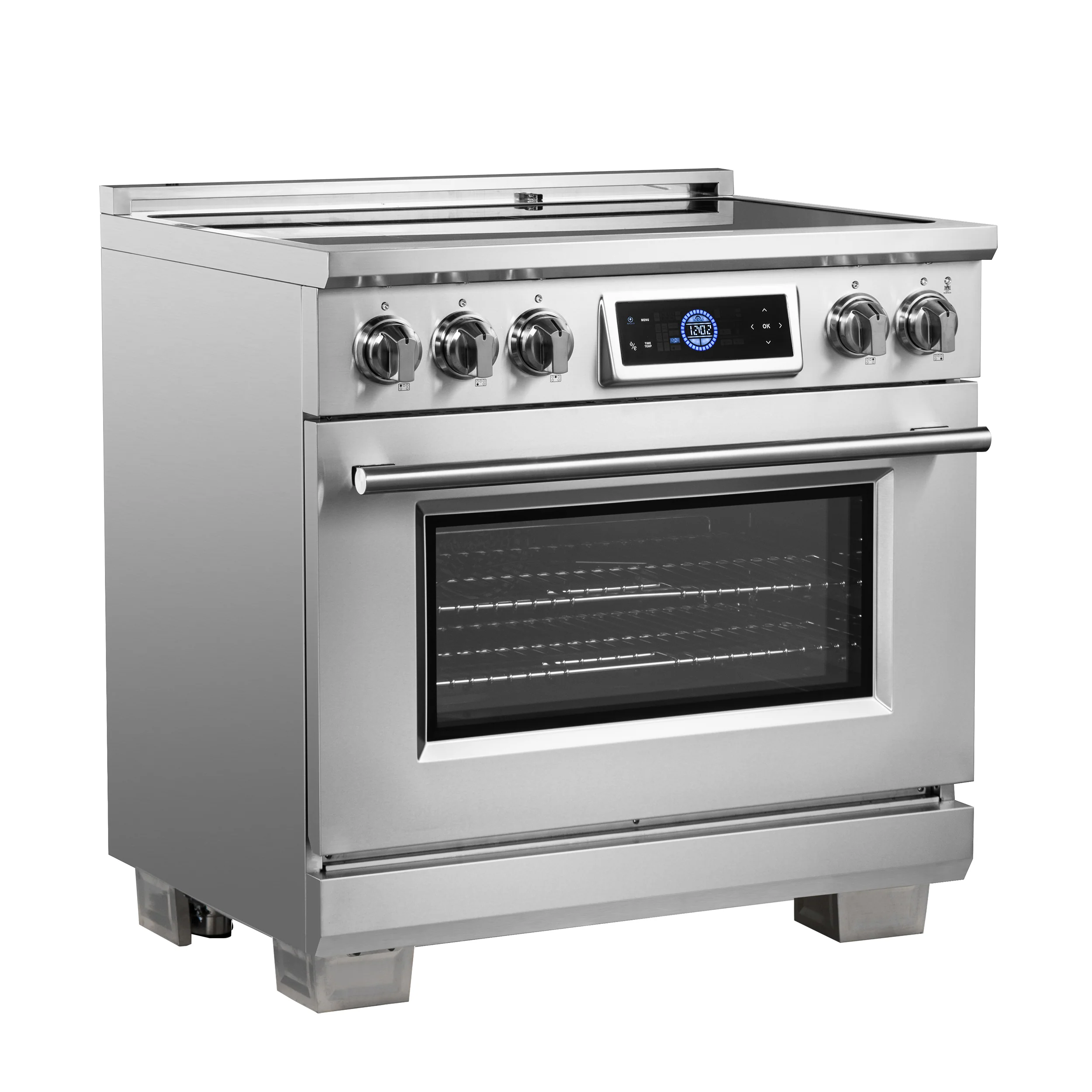 Forno Maximus 36 Inch Induction Range with Air Fryer - Image 5