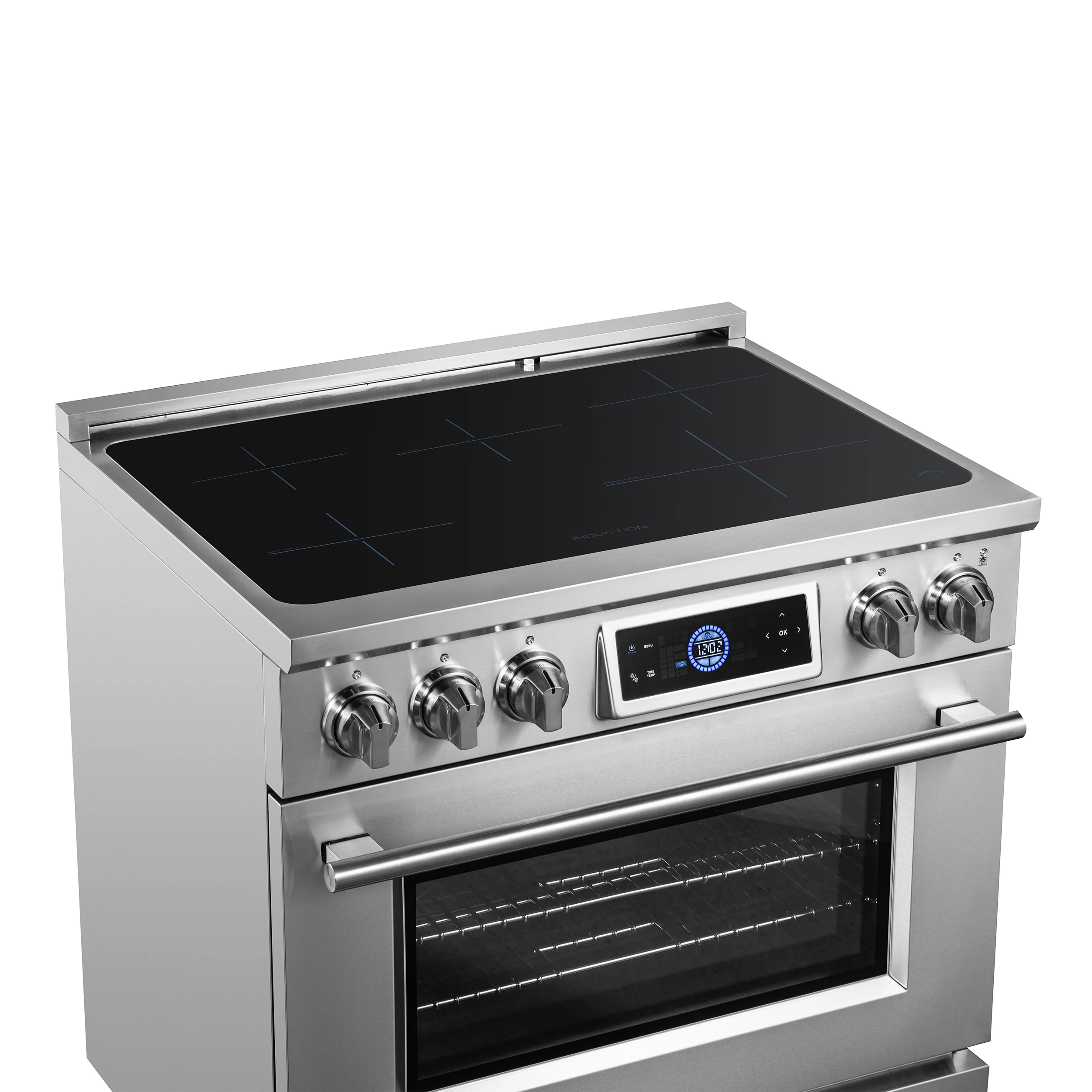 Forno Maximus 36 Inch Induction Range with Air Fryer - Image 7