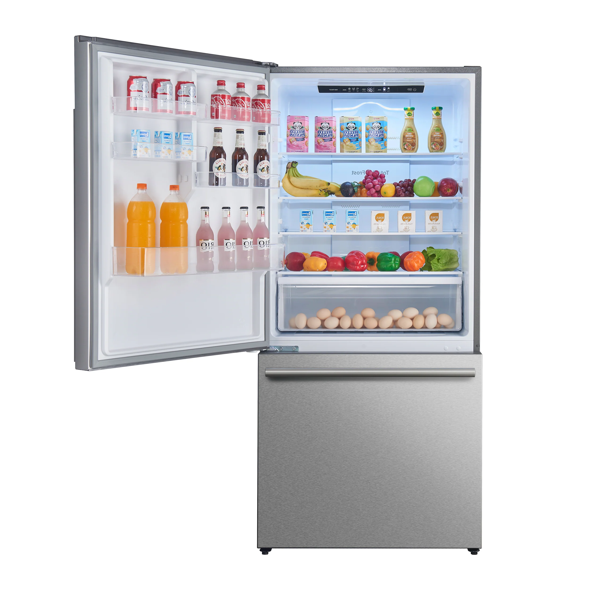 Forno Milano Espresso 31-Inch Stainless Steel Bottom Freezer Refrigerator, 17.2 cu.ft., Built-In Ice Maker, ENERGY STAR - Image 7