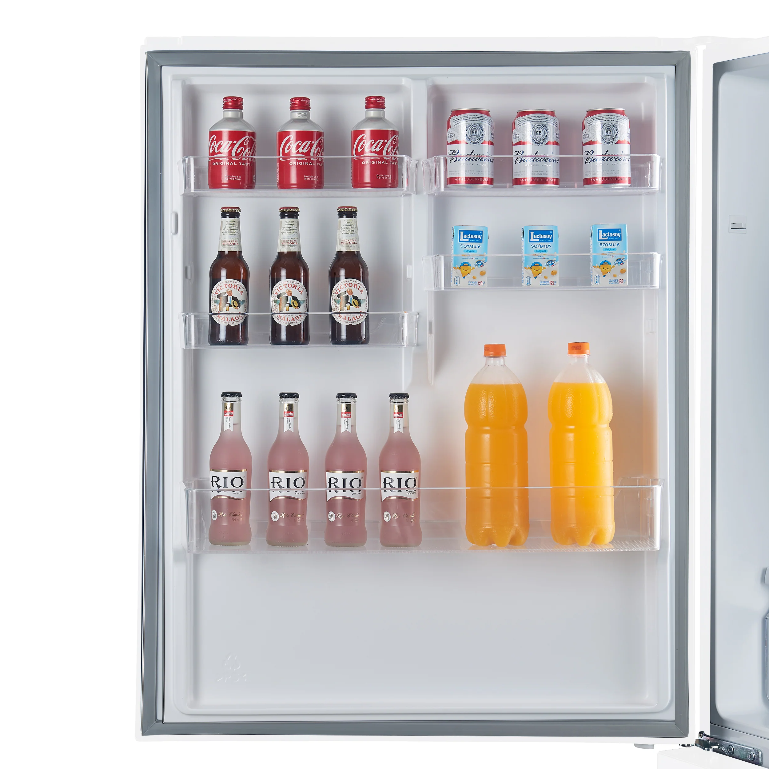 Forno Milano 2-Piece 62-Inch Freestanding Dual Bottom Freezer Refrigerator, White – 34.4 cu.ft, Touch Control, Ice Maker - Image 5