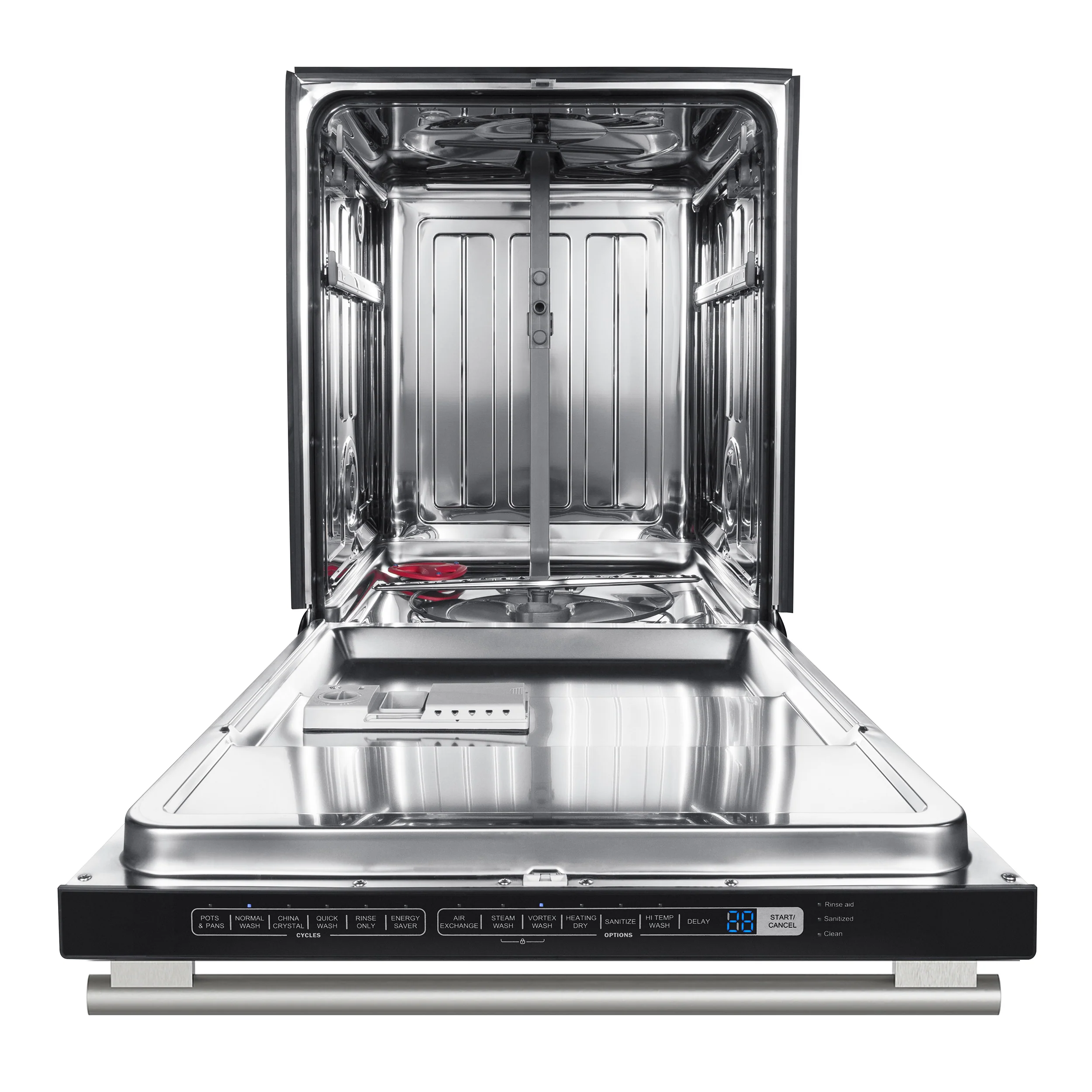 Forno Pozzo 24-Inch Built-In Tall Tub Top Control Dishwasher, Black, 49 dBA, Soil-Sensing Capable, ENERGY STAR - Image 4