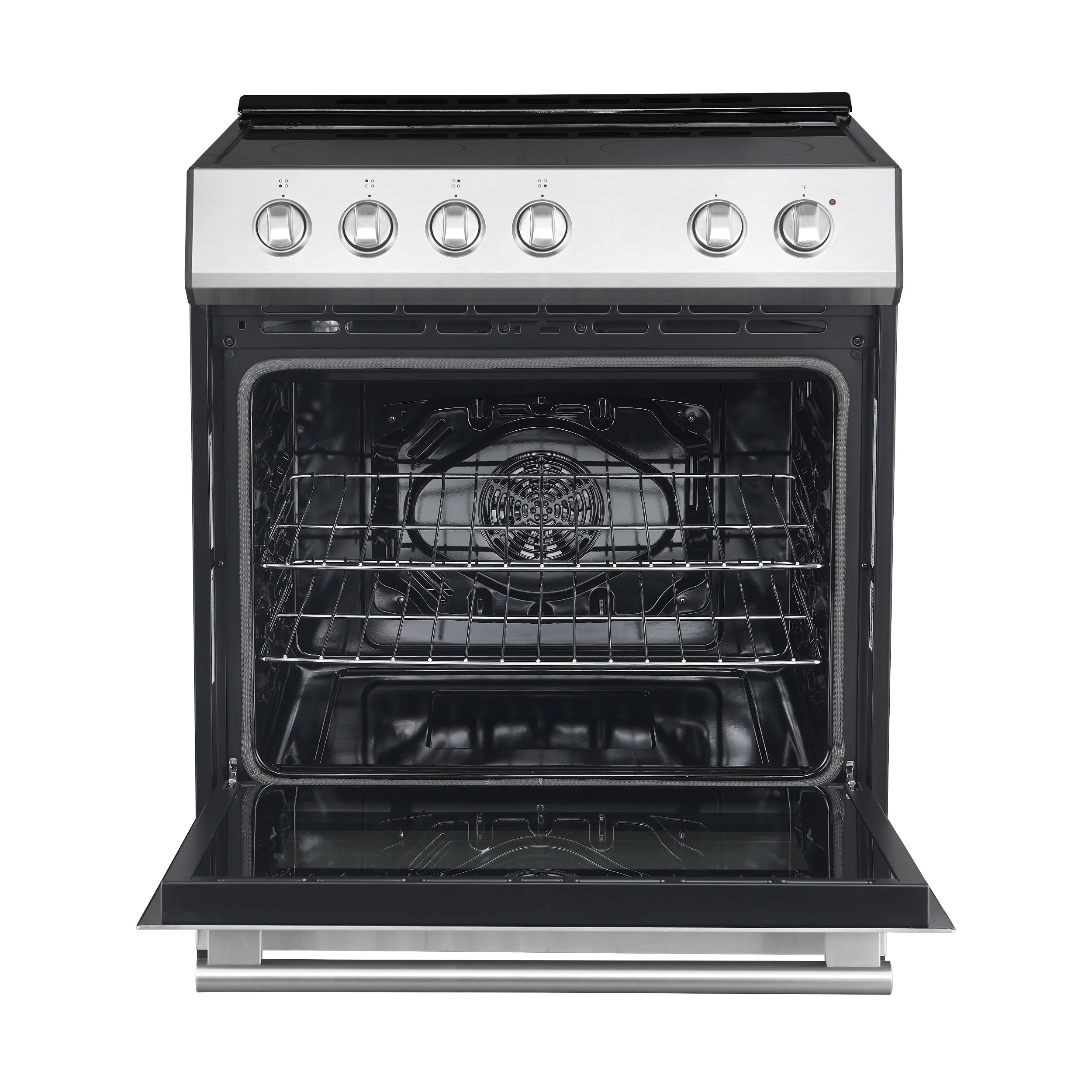 FORNO Premium 2-Piece Kitchen Bundle - Leonardo Espresso 30" Stainless Steel Range, 30" Stainless Steel Range Hood - FBDL-002-01CA - Image 3