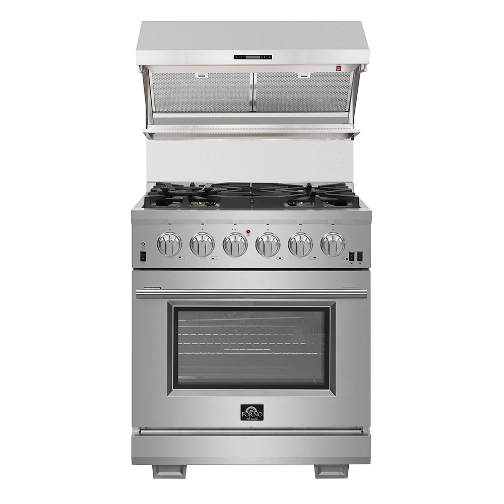 Forno Savona 30-Inch Wall Mount Range Hood, Hybrid Filters, Backsplash Included - Image 6