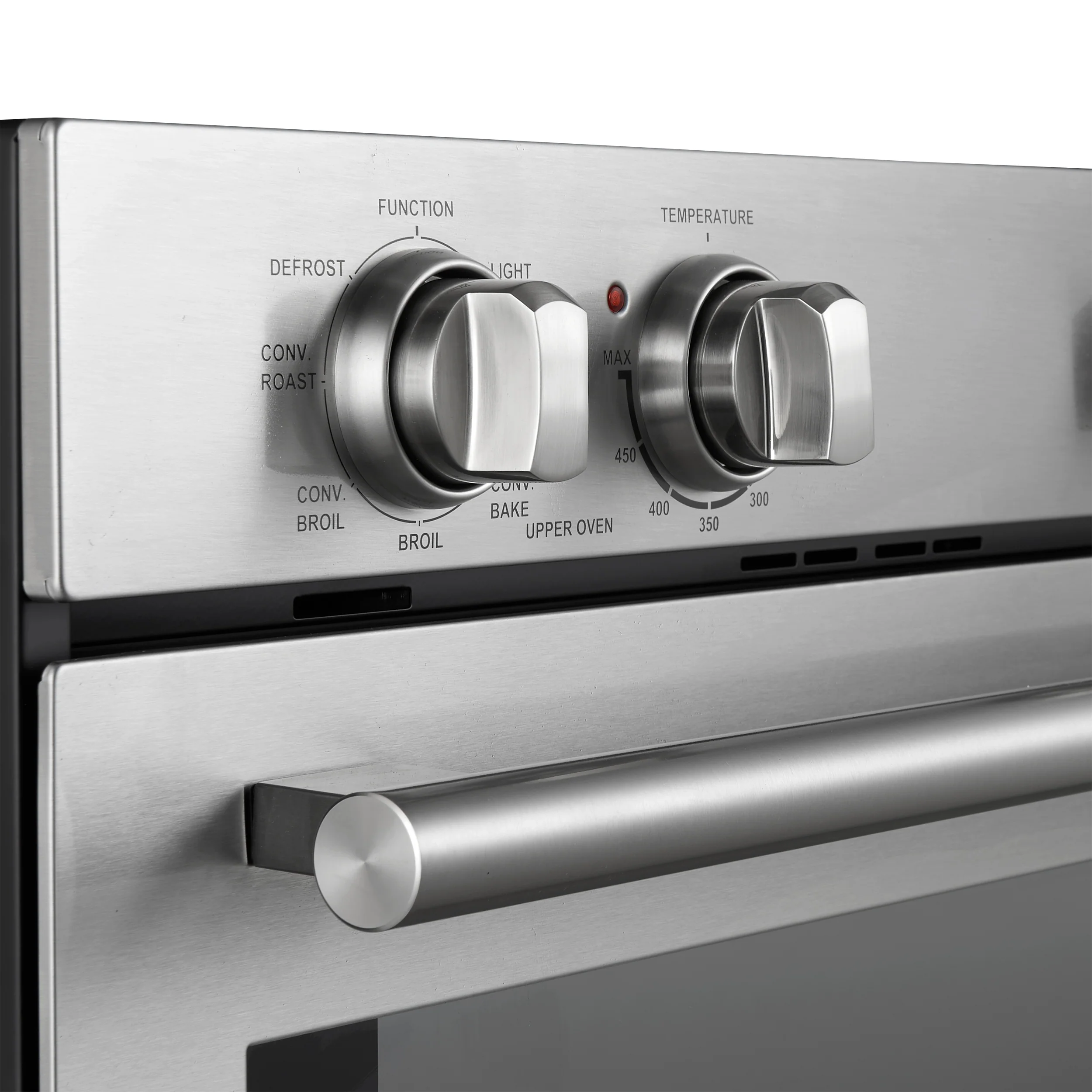 Forno Vomero 30-Inch Double Wall Oven, Stainless Steel, 10 cu.ft Total Capacity, 7100W Convection, Mechanical Controls, Self-Cleaning Function - Image 3