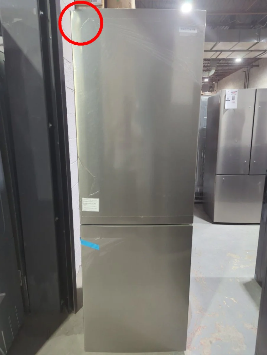 FRBG1224AV - REFRIGERATORS - Frigidaire - Bottom Freezer - Brushed Steel - Open Box - Image 2