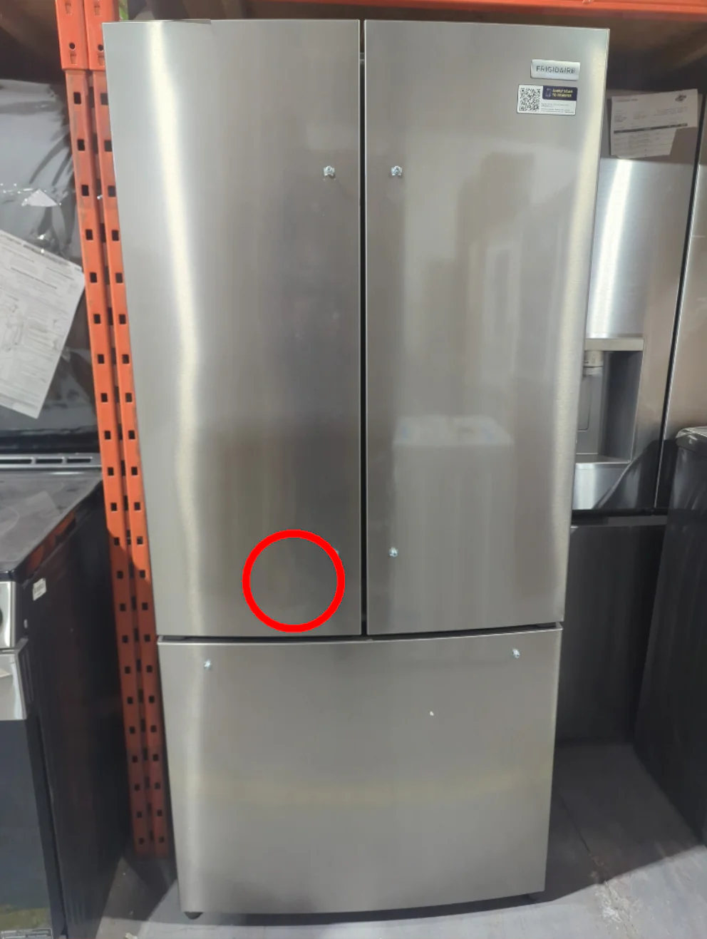 FRFG1723AV - REFRIGERATORS - Frigidaire - French 3-Door - Stainless Steel - Open Box - Image 2