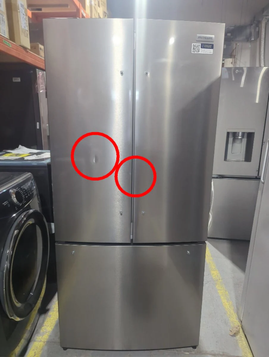 FRFG1813AV - REFRIGERATORS - Frigidaire - French 3-Door - Stainless Steel - Open Box - Image 2
