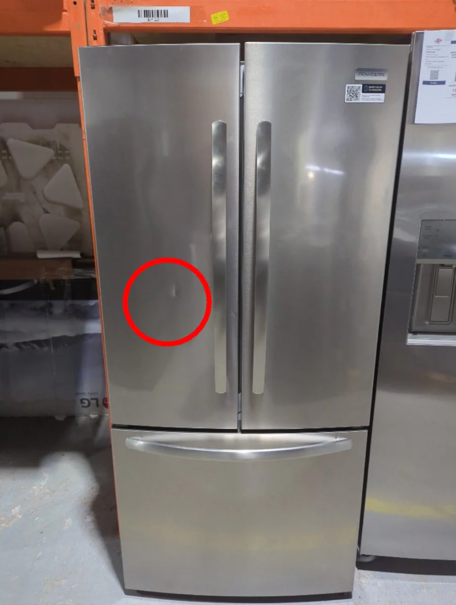 FRFG1813AV - REFRIGERATORS - Frigidaire - French 3-Door - Stainless Steel - Open Box - Image 2