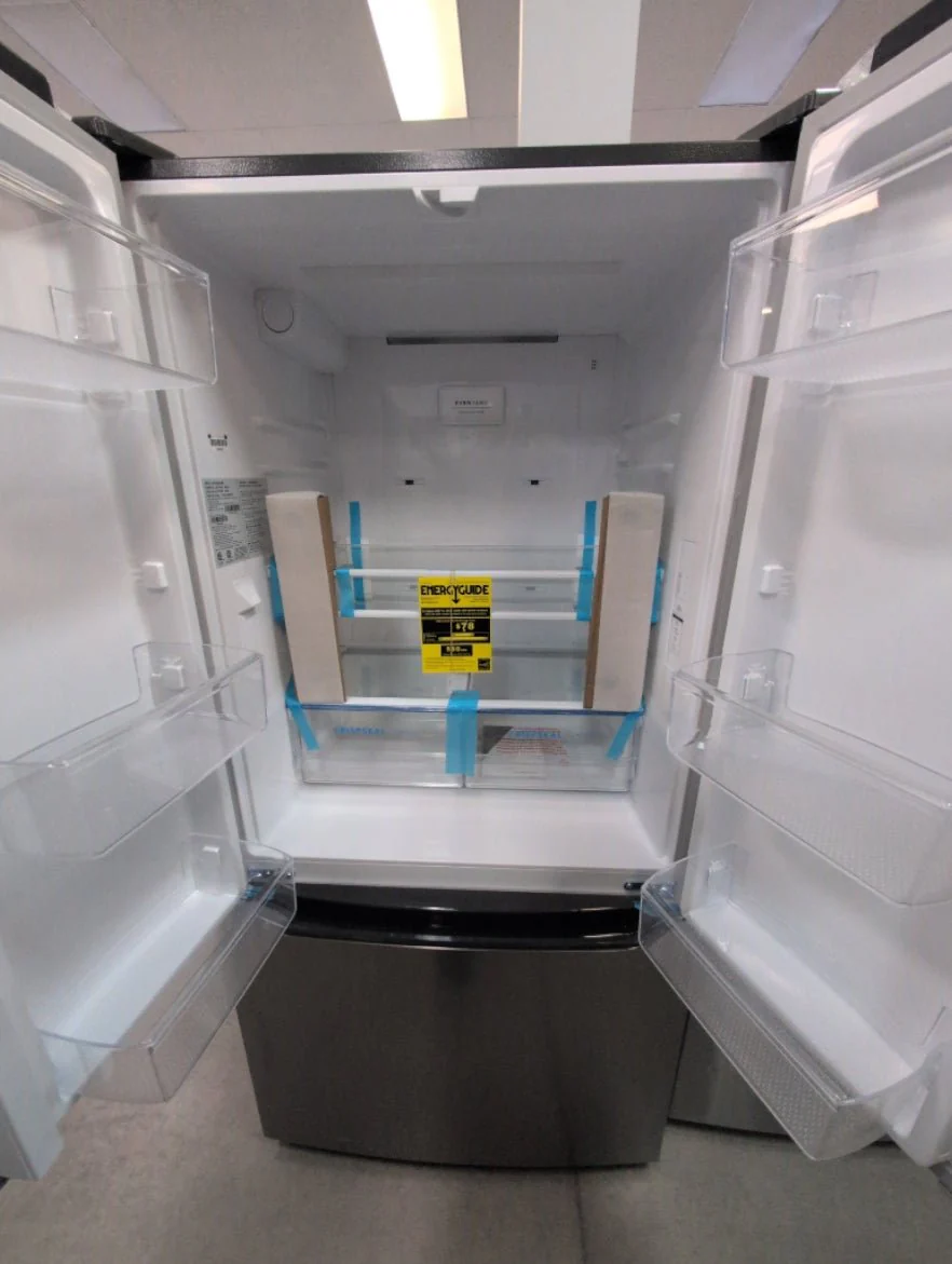 FRFG2033AV - REFRIGERATORS - Frigidaire - French 3-Door - Stainless Steel - Open Box - Image 2