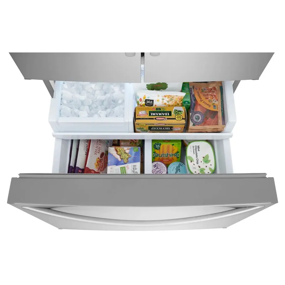 FRFN2813AF - REFRIGERATORS - Frigidaire - French 3-Door - Stainless Steel - Open Box - Image 8