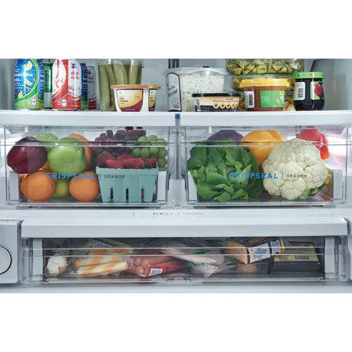 FRFS2823AD - REFRIGERATORS - Frigidaire - French 3-Door - Black Stainless - New - Image 7