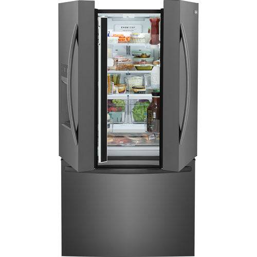FRFS2823AD - REFRIGERATORS - Frigidaire - French 3-Door - Black Stainless - New - Image 9