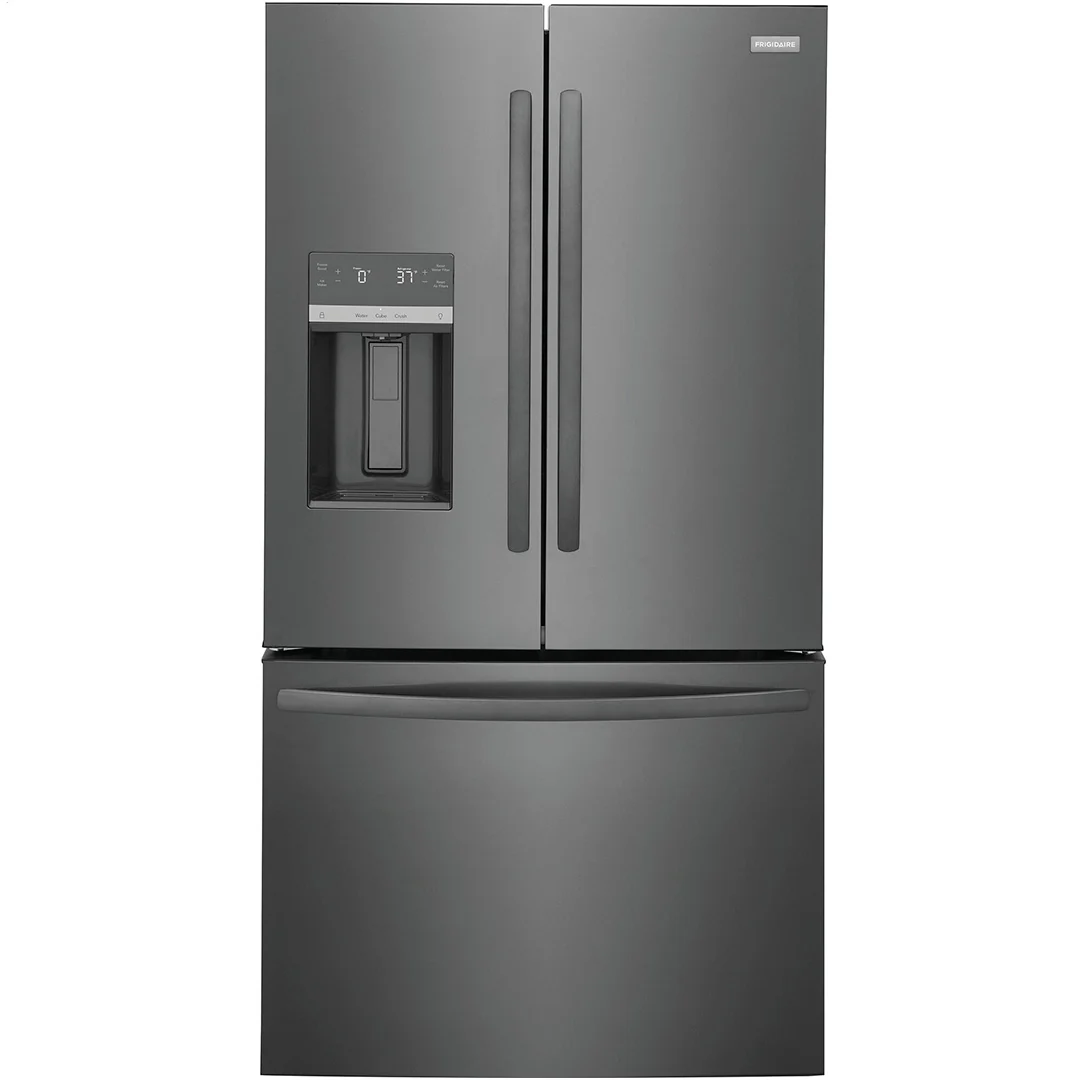 FRFS2823AD - REFRIGERATORS - Frigidaire - French 3-Door - Black Stainless - Open Box