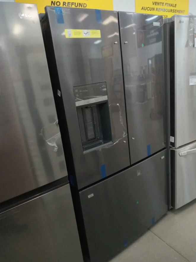 FRFS2823AD - REFRIGERATORS - Frigidaire - French 3-Door - Black Stainless - Open Box - Image 2