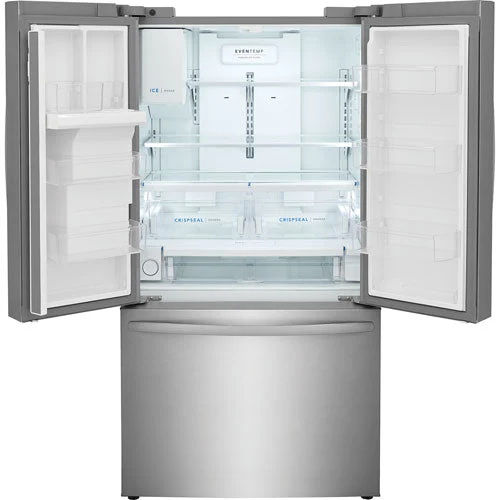 FRFS2823AS - REFRIGERATORS - Frigidaire - French 3-Door - Stainless Steel - New - Image 4