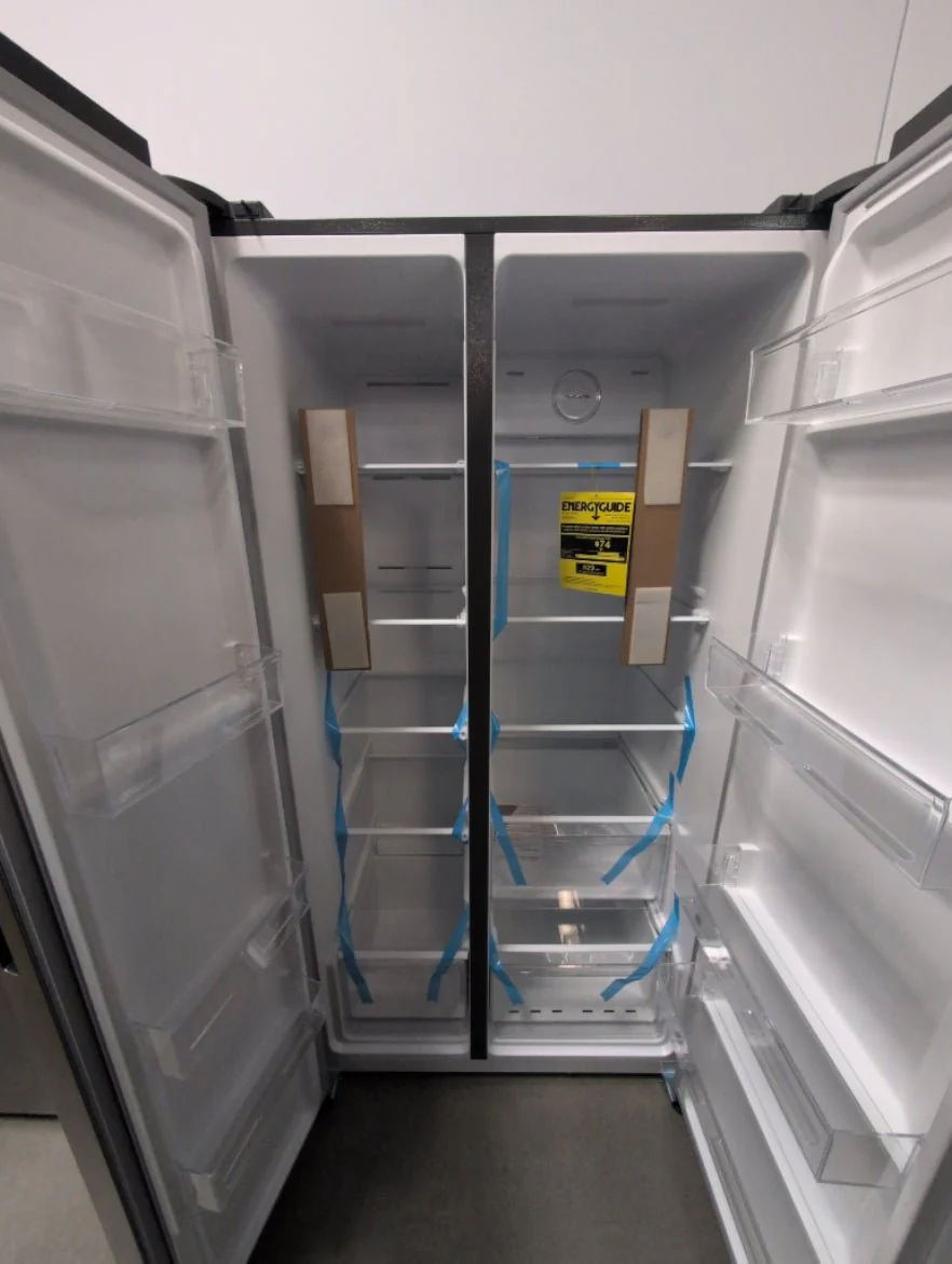 FRSG2115AV - REFRIGERATORS - Frigidaire - Side by side - Stainless Steel - Open Box - Image 2