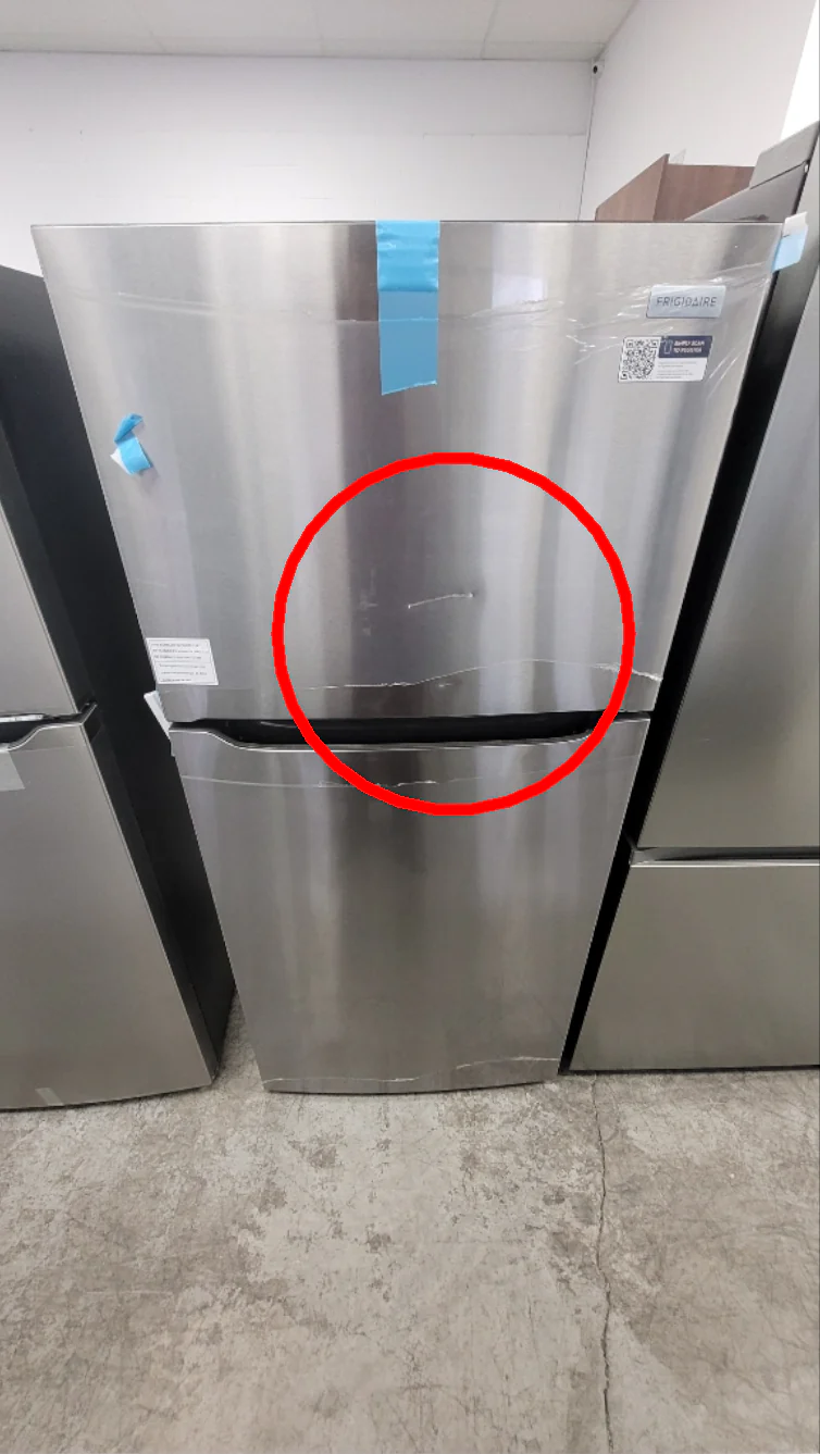FRTE1835AS - REFRIGERATORS - Frigidaire - Top Freezer - Stainless Steel - Open Box - Image 2