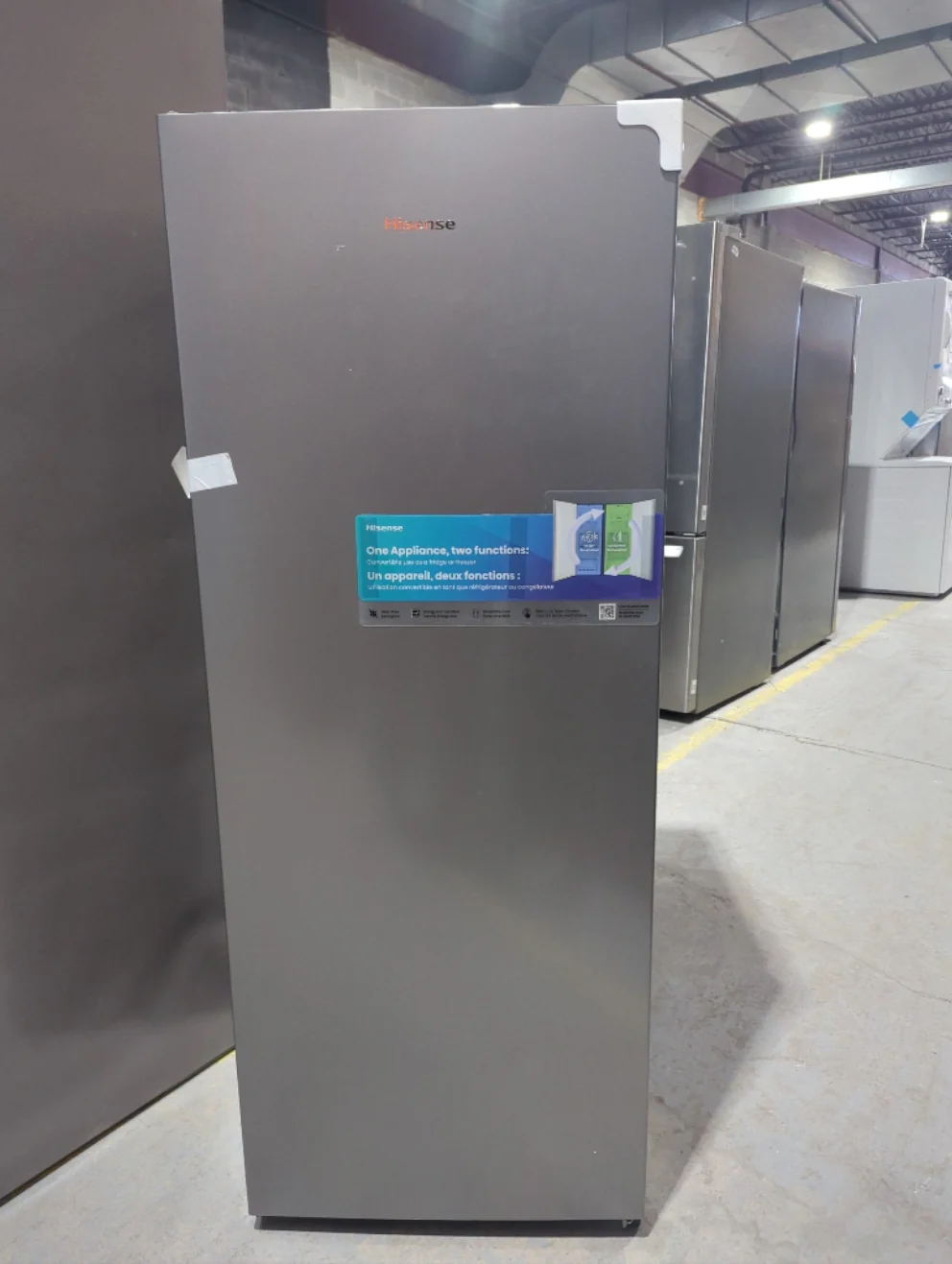 FV06C7ASE - FREEZERS - Hisense - Stainless steel - Open Box - Image 2
