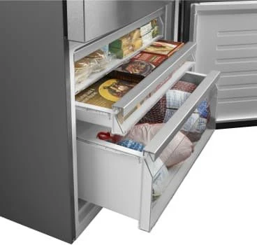 GBE17HYRFS - REFRIGERATORS - GE - Bottom Freezer - Stainless Steel - Open Box - Image 4