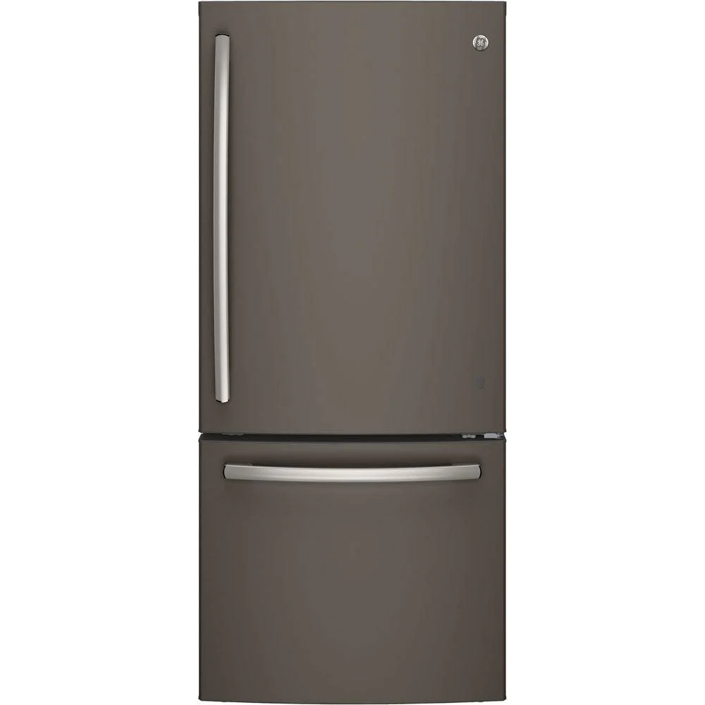 GDE21DMKES - REFRIGERATORS - GE - Bottom Freezer - Slate Grey - Open Box - Image 3