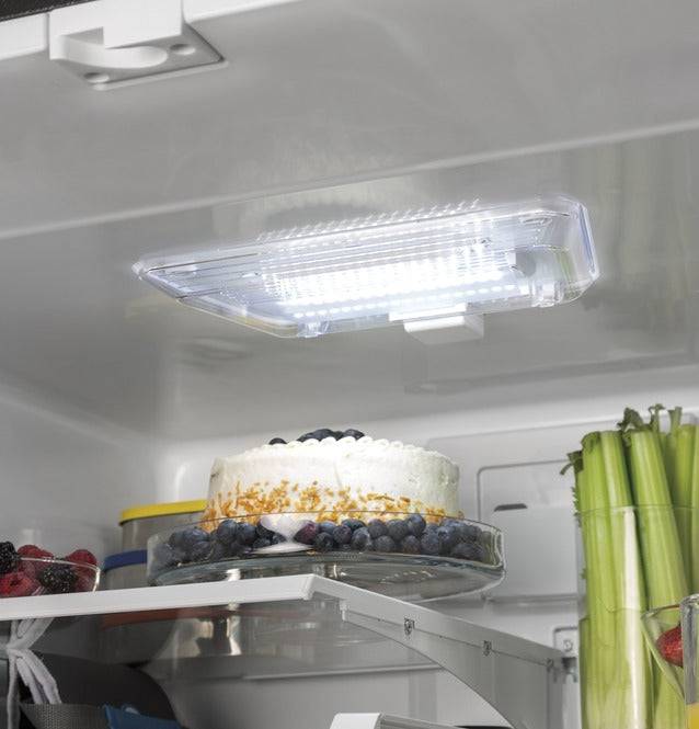GDE25EYKFS - REFRIGERATORS - GE - Bottom Freezer - Stainless Steel - Open Box - Image 8