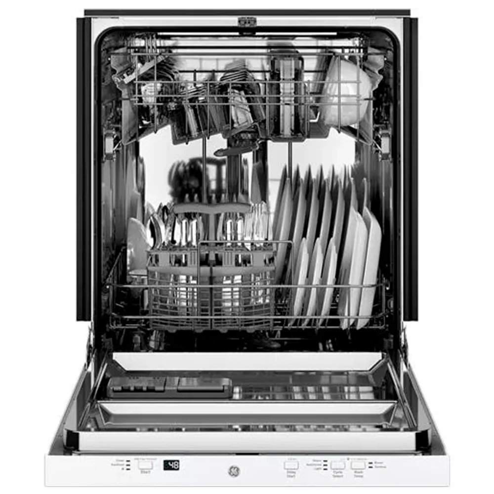 GDT225SGLWW - DISHWASHERS - GE - Front Controls - White - Open Box - Image 6