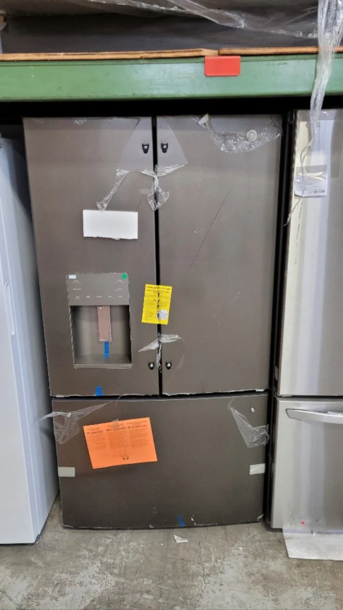 GFE26JMMES - REFRIGERATORS - GE - French 3-Door - Slate Grey - Open Box - Image 2