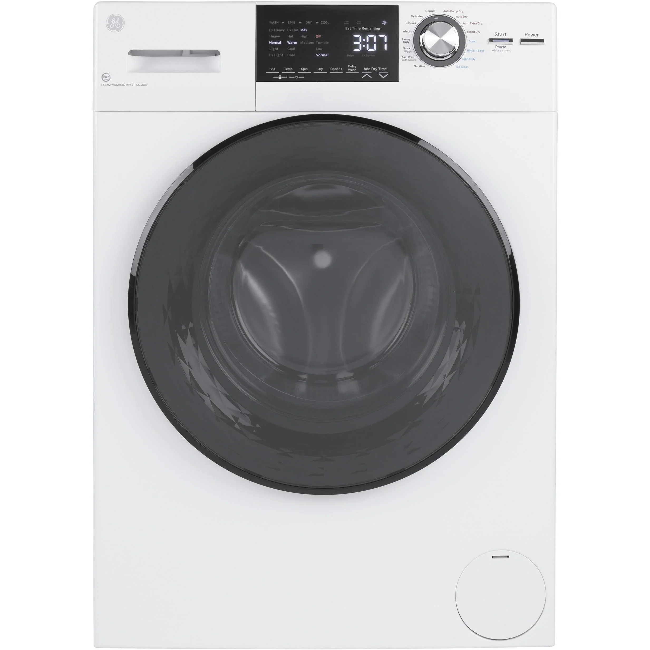GFQ14ESSNWW - LAUNDRY CENTERS - GE - All-In-One - Electric - White - Open Box