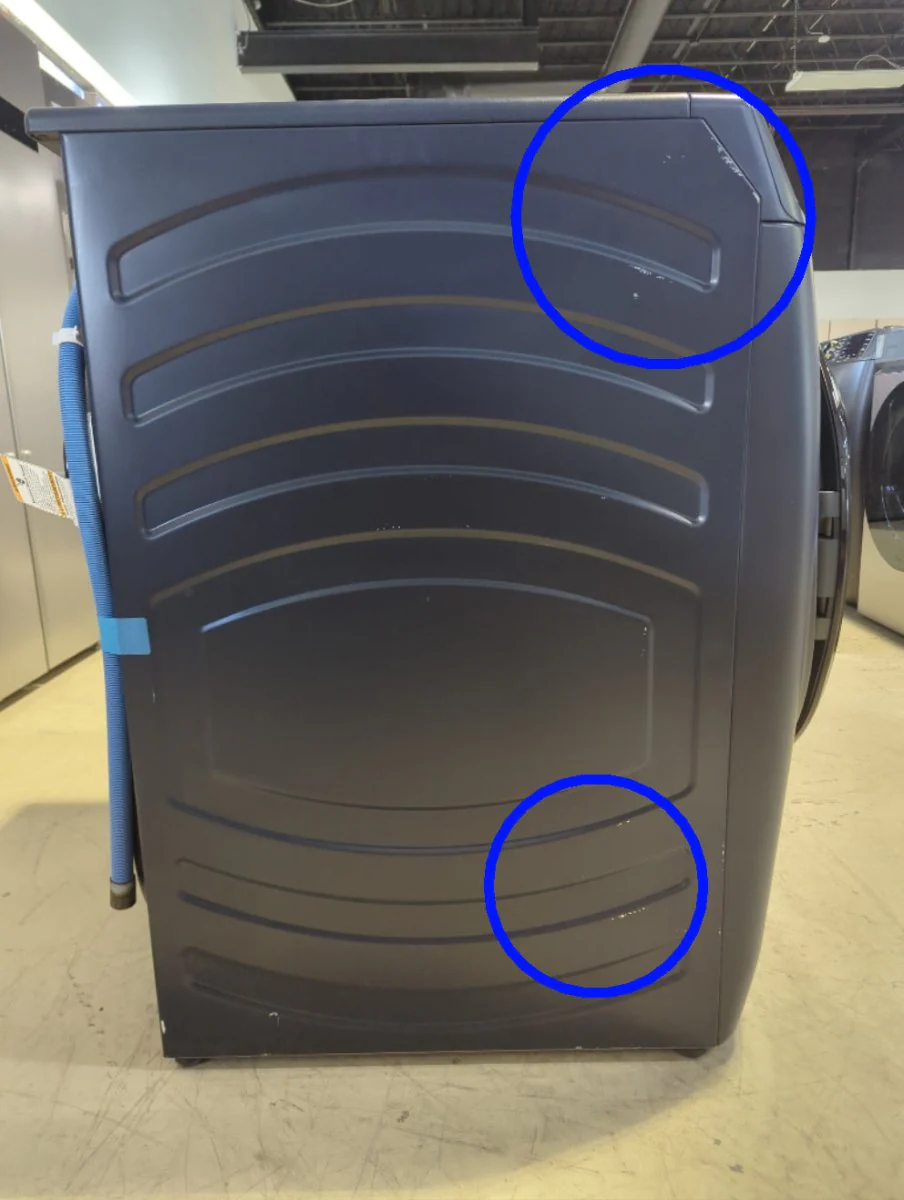 GFW550SPRRS - WASHERS - GE - Front Loading - Sapphire Blue - Open Box - Image 4
