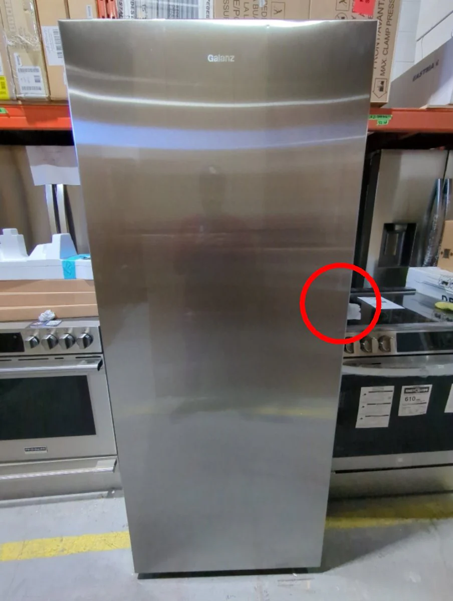 GLF16US2E23 - FREEZERS - Galanz - Stainless steel - Open Box - Image 2