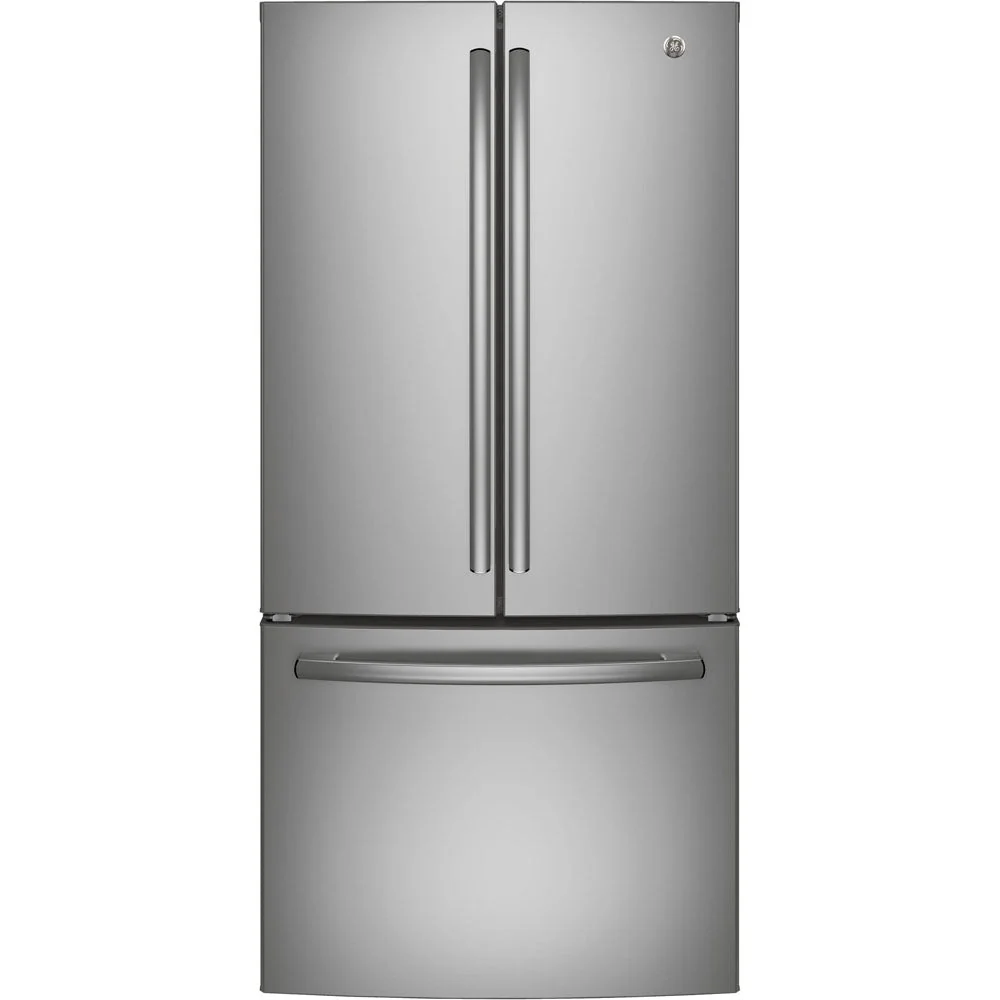 GNE25DYRKFS - REFRIGERATORS - GE - French 3-Door - Stainless Steel - Open Box