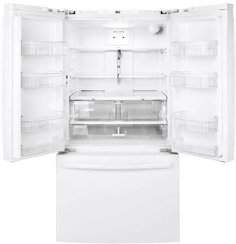 GNE27JGMWW - REFRIGERATORS - GE - French 3-Door - White - Open Box - Image 4